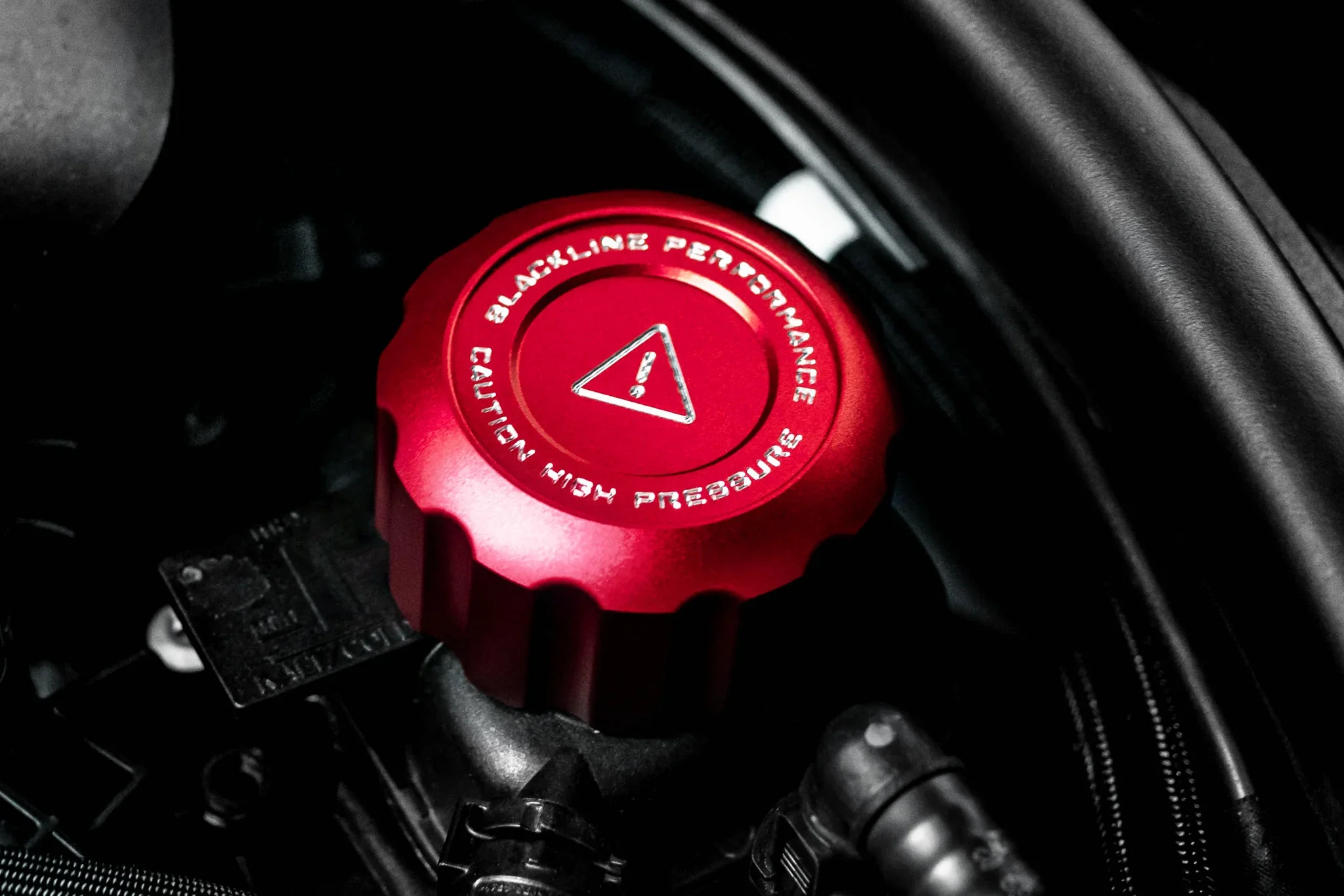 BMW 2021+ S58 ENGINE BLACKLINE PERFORMANCE CAP SET (OIL CAP / COOLANT CAPS) - Image 11