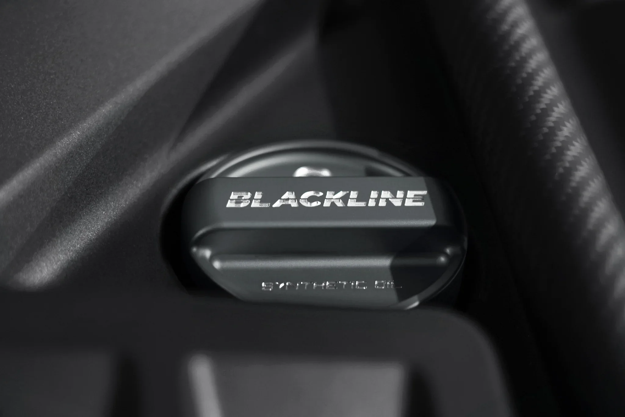 BMW 2021+ S58 ENGINE BLACKLINE PERFORMANCE CAP SET (OIL CAP / COOLANT CAPS) - Image 2