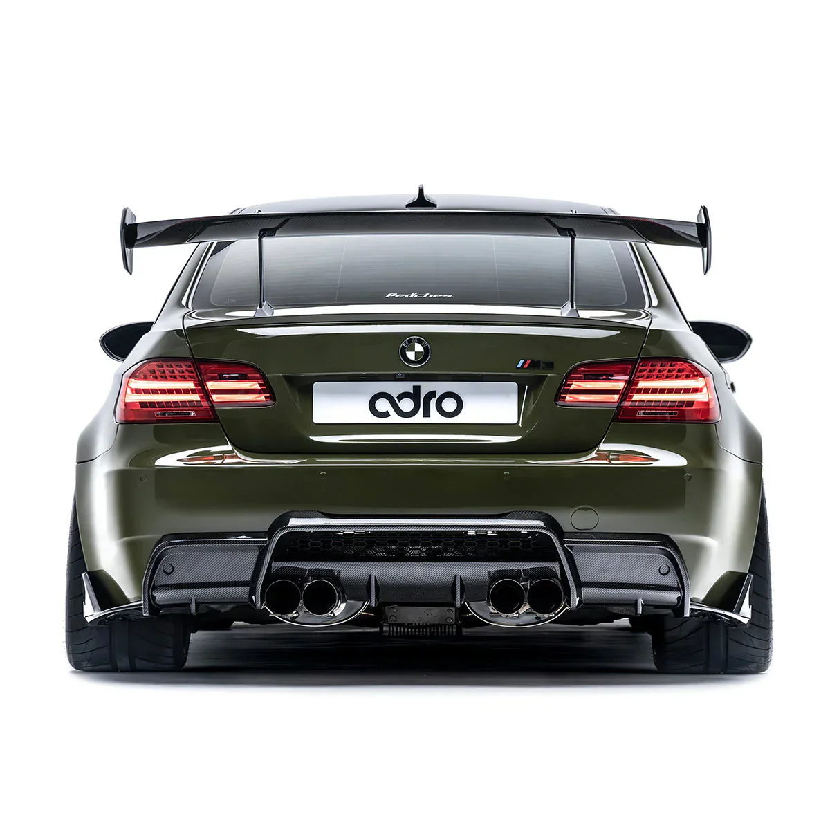 BMW E92 M3 AT-R1 SWAN NECK WING - Image 4
