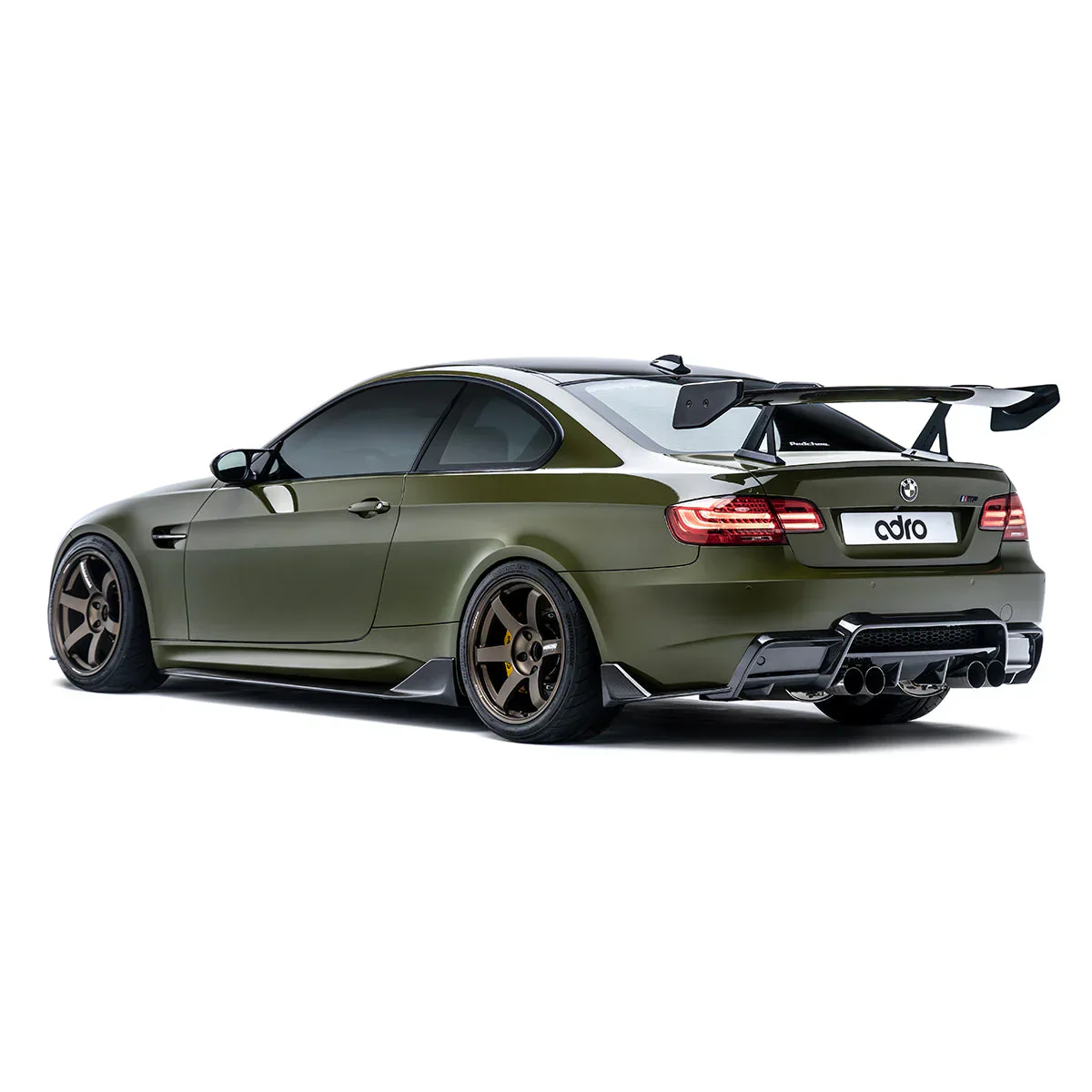 BMW E92 M3 AT-R1 SWAN NECK WING - Image 6