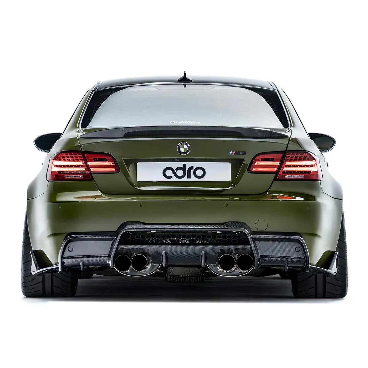 BMW E92 M3 CARBON FIBER REAR DIFFUSER - Image 2