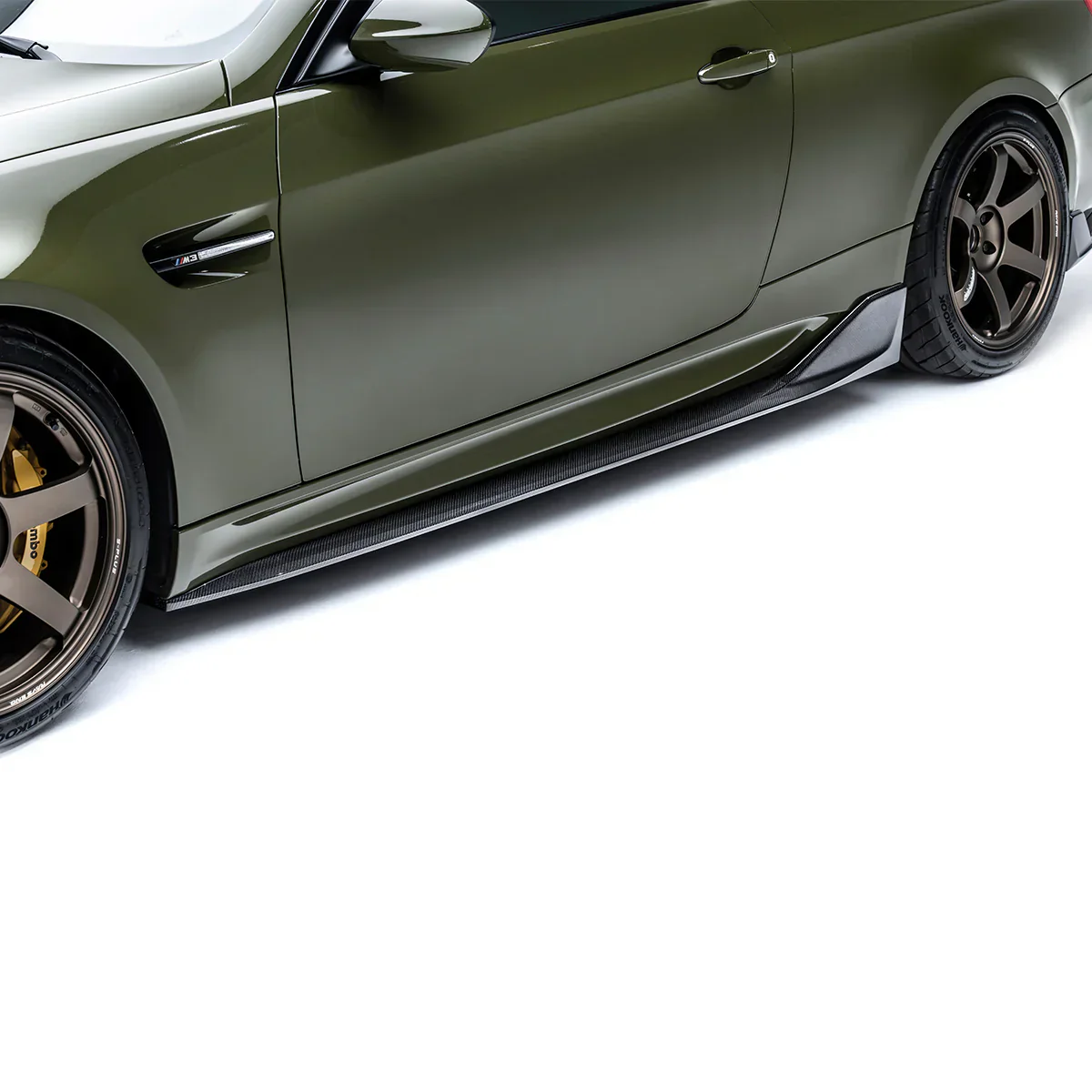 BMW E92 M3 CARBON FIBER SIDE SKIRTS - Image 2