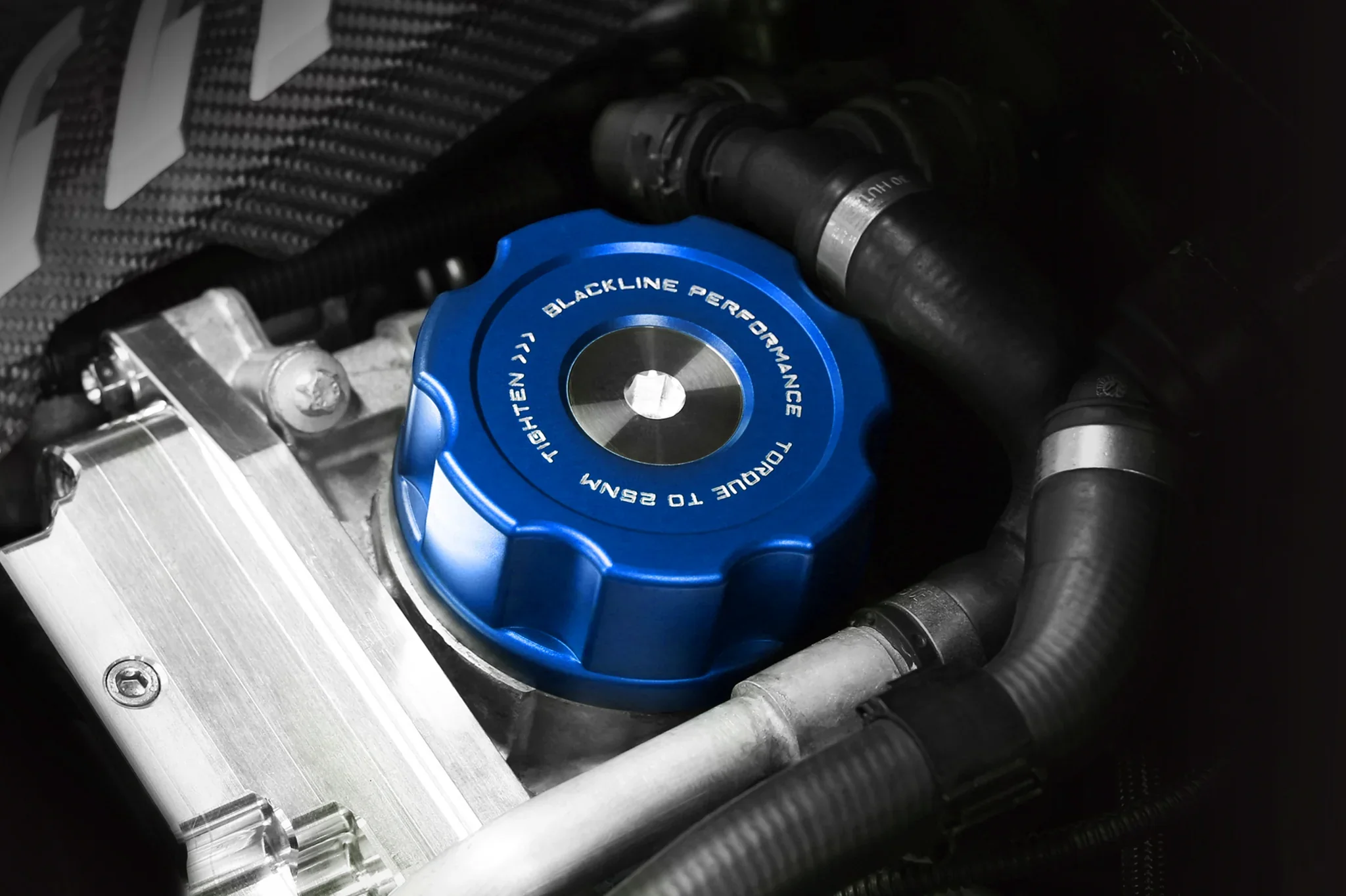 BMW F SERIES BLACKLINE PERFORMANCE OIL FILTER HOUSING CAP - Image 5