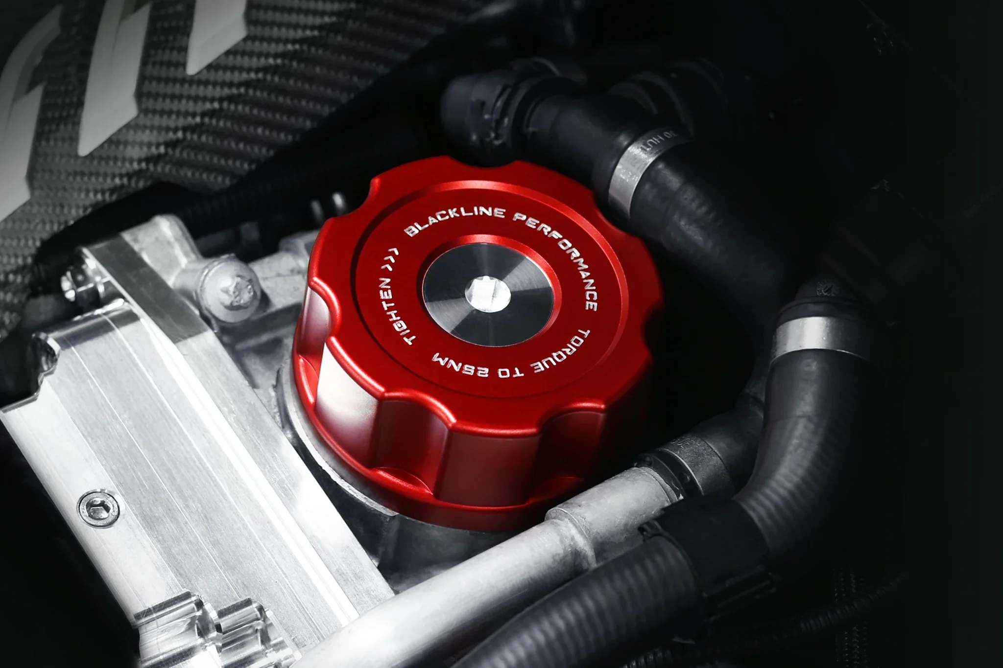 BMW F SERIES BLACKLINE PERFORMANCE OIL FILTER HOUSING CAP - Image 9
