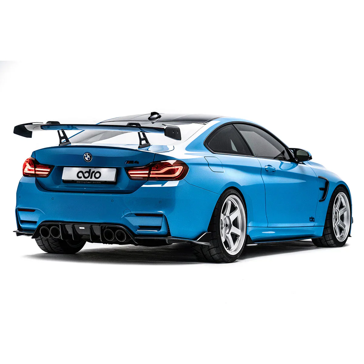 BMW F82 M4 AT-R1 SWAN NECK WING - Image 3