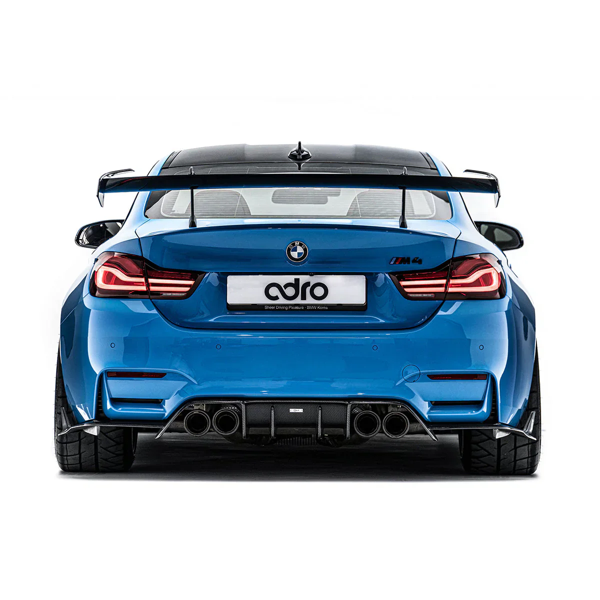 BMW F82 M4 AT-R1 SWAN NECK WING - Image 5