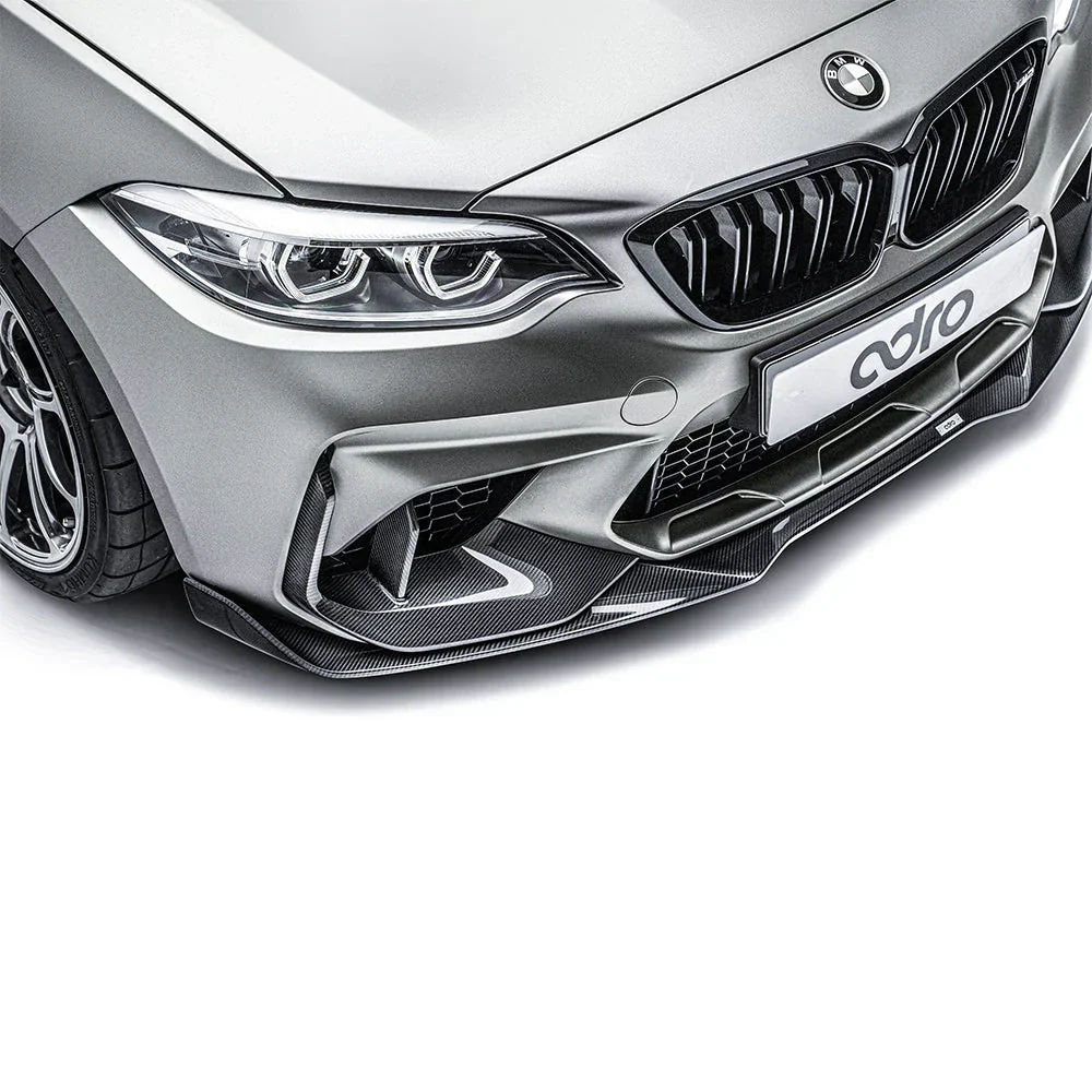 BMW F87 M2 CARBON FIBER AIR DUCTS + FRONT LIP SET - Image 2