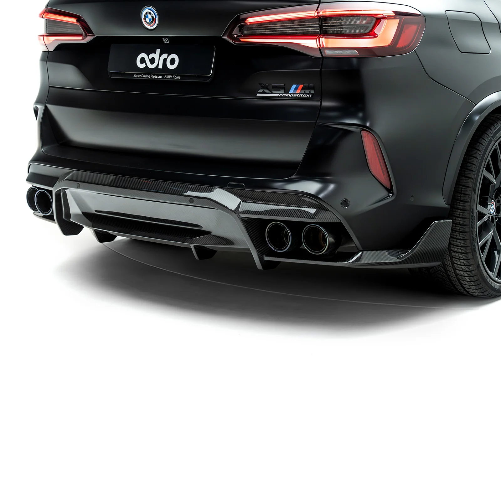 BMW F95 X5M PREPREG REAR DIFFUSER - Image 4