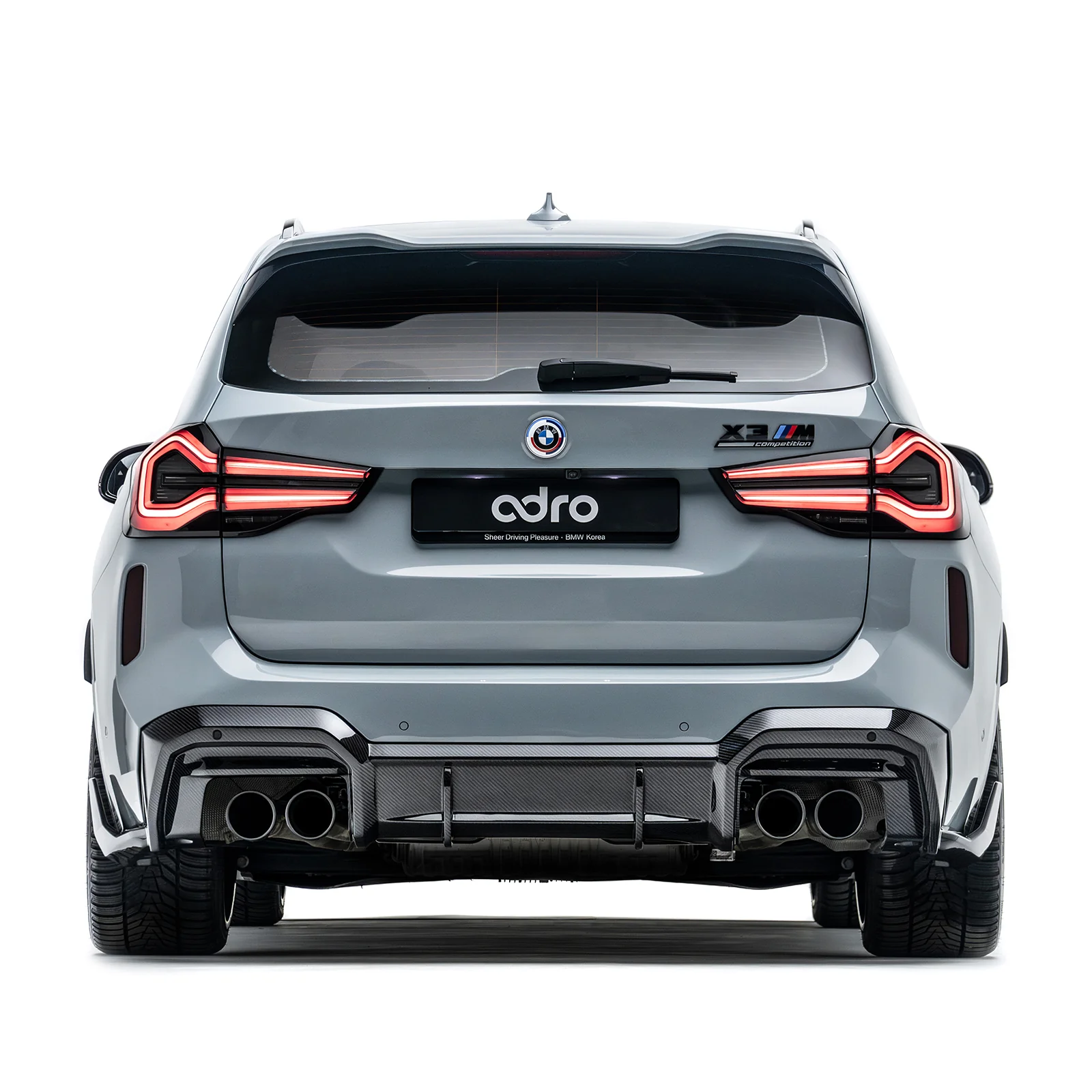 BMW F97 X3M PREPREG REAR DIFFUSER - Image 5
