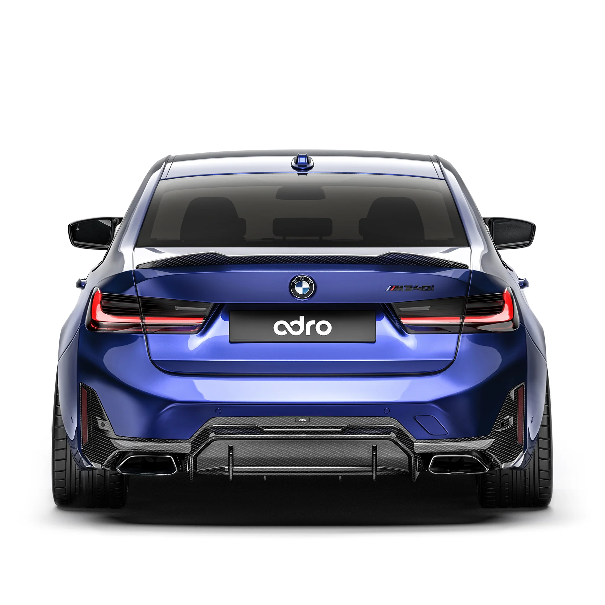 BMW G20 M340i LCI CARBON FIBER REAR DIFFUSER - Image 2