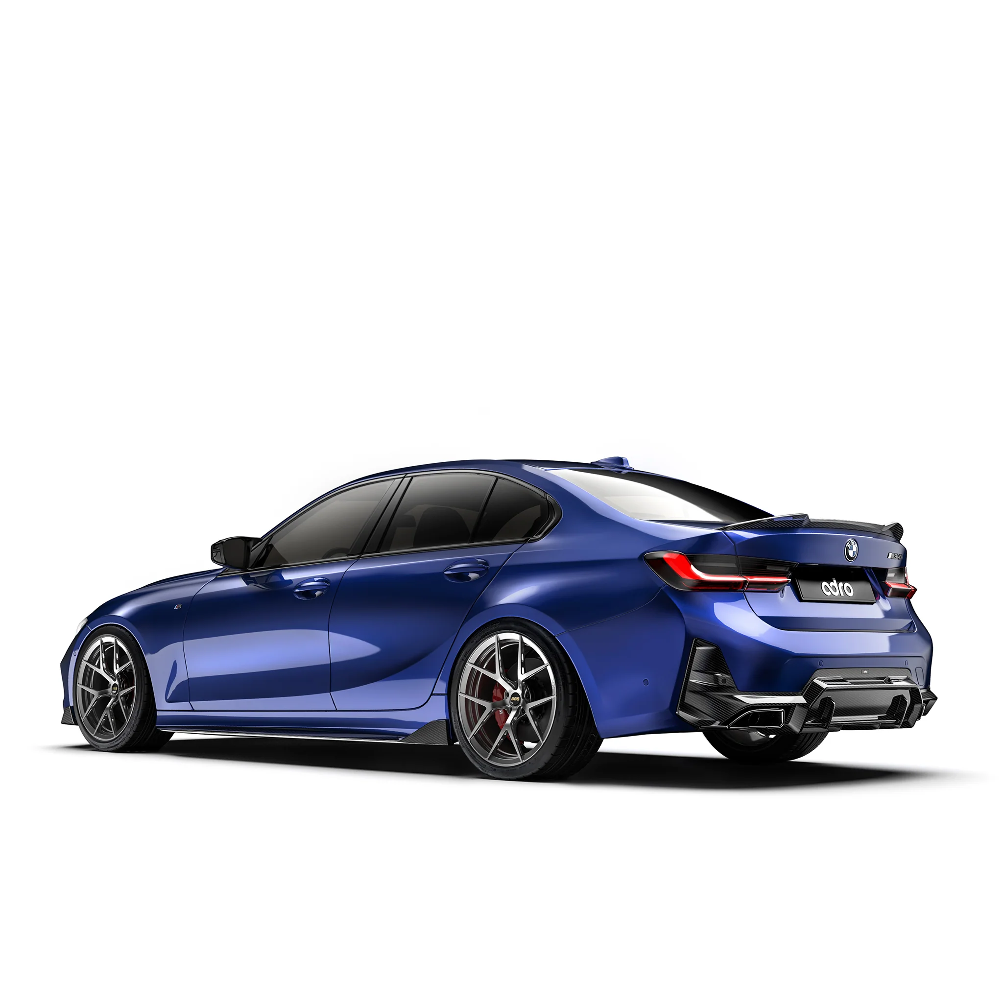 BMW G20 M340i LCI CARBON FIBER REAR DIFFUSER - Image 3