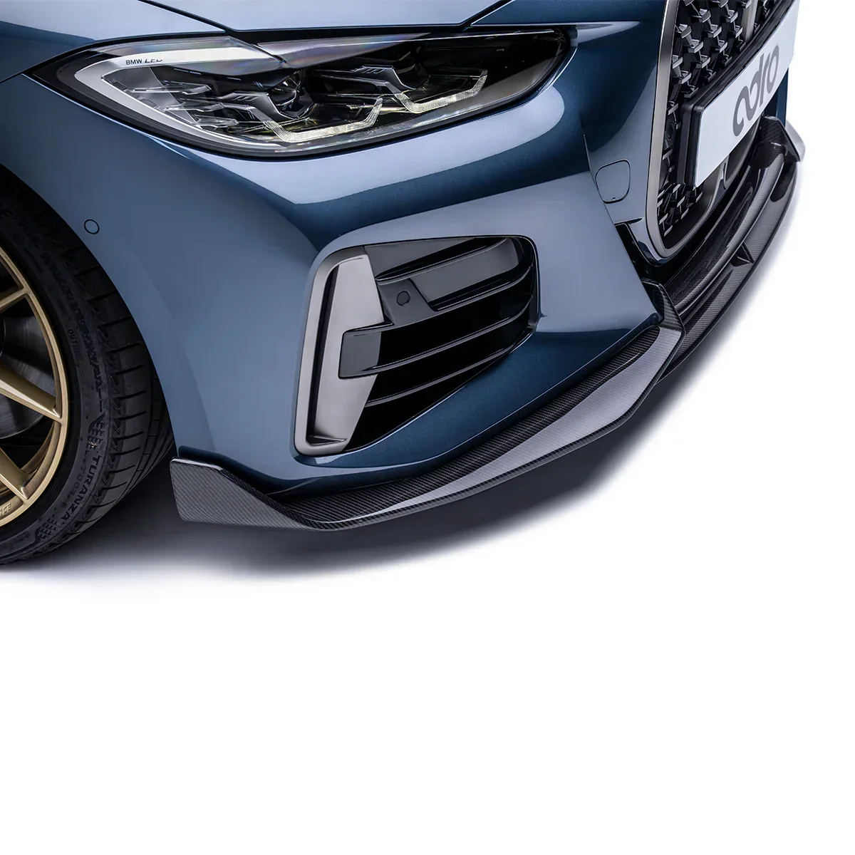 BMW G22 M440i CARBON FIBER FRONT LIP - Image 5