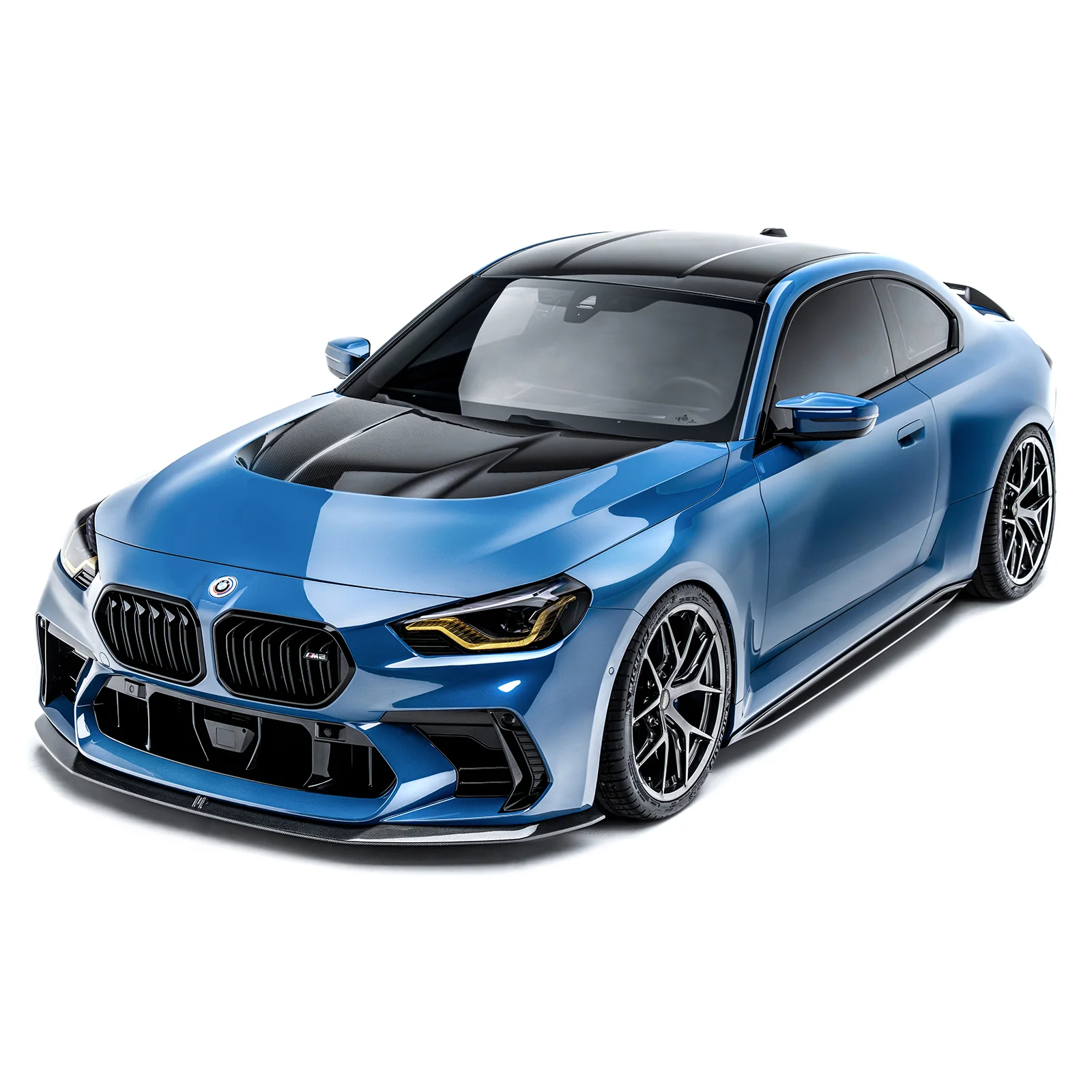 BMW G87 M2 CARBON FIBER FRONT LIP (ADRO BUMPER) V1 - Image 3