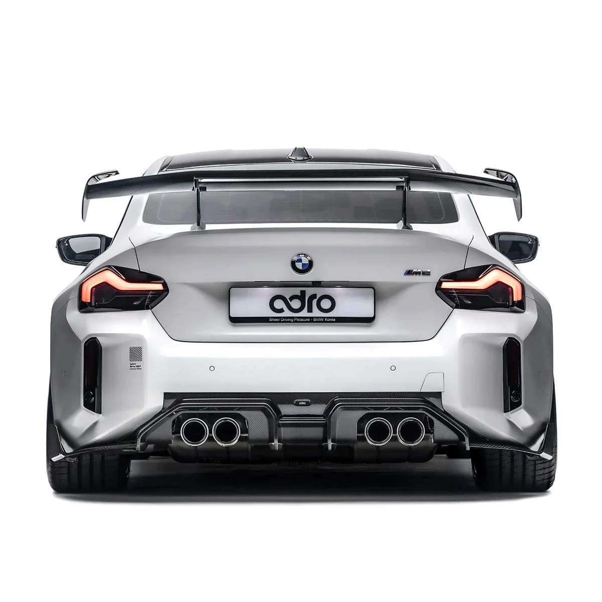 BMW G87 M2 / G42 M240i AT-R3 SWAN NECK WING V1 - Image 7