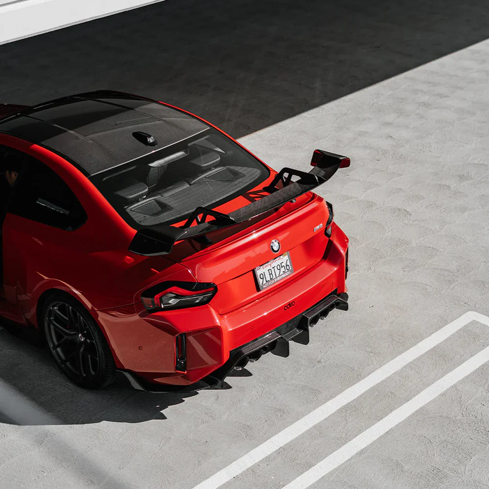 BMW G87 M2 / G42 M240i AT-R3 SWAN NECK WING V1 - Image 9