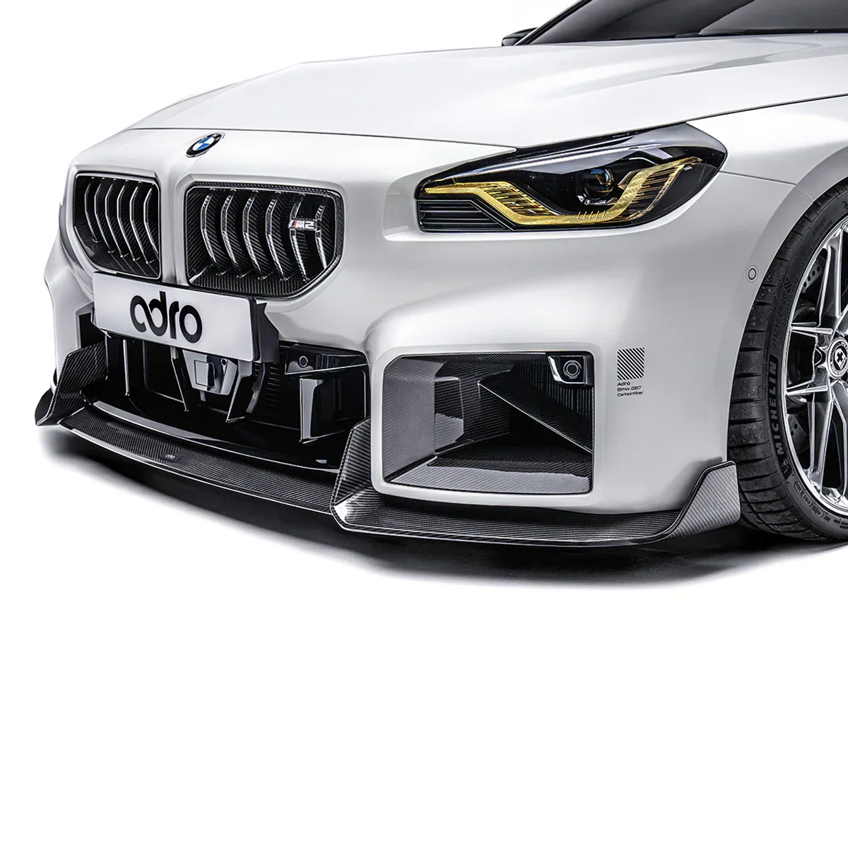 BMW G87 M2 PREPREG GRILLE (STOCK BUMPER) - Image 3