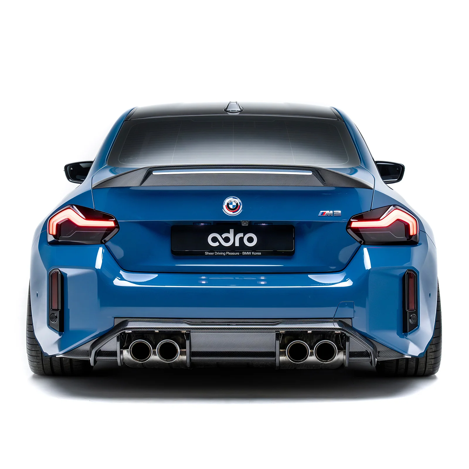BMW G87 M2 PREPREG REAR DIFFUSER V2 - Image 5