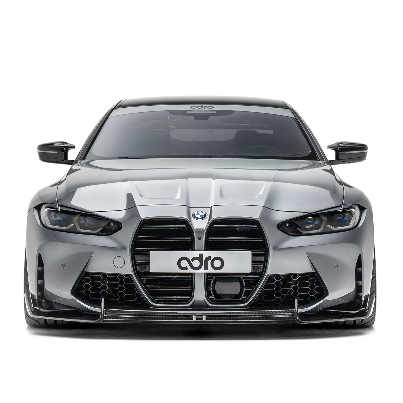 BMW G8X M3/M4 PREPREG CARBON FIBER FRONT LIP (STOCK BUMPER) - Image 2