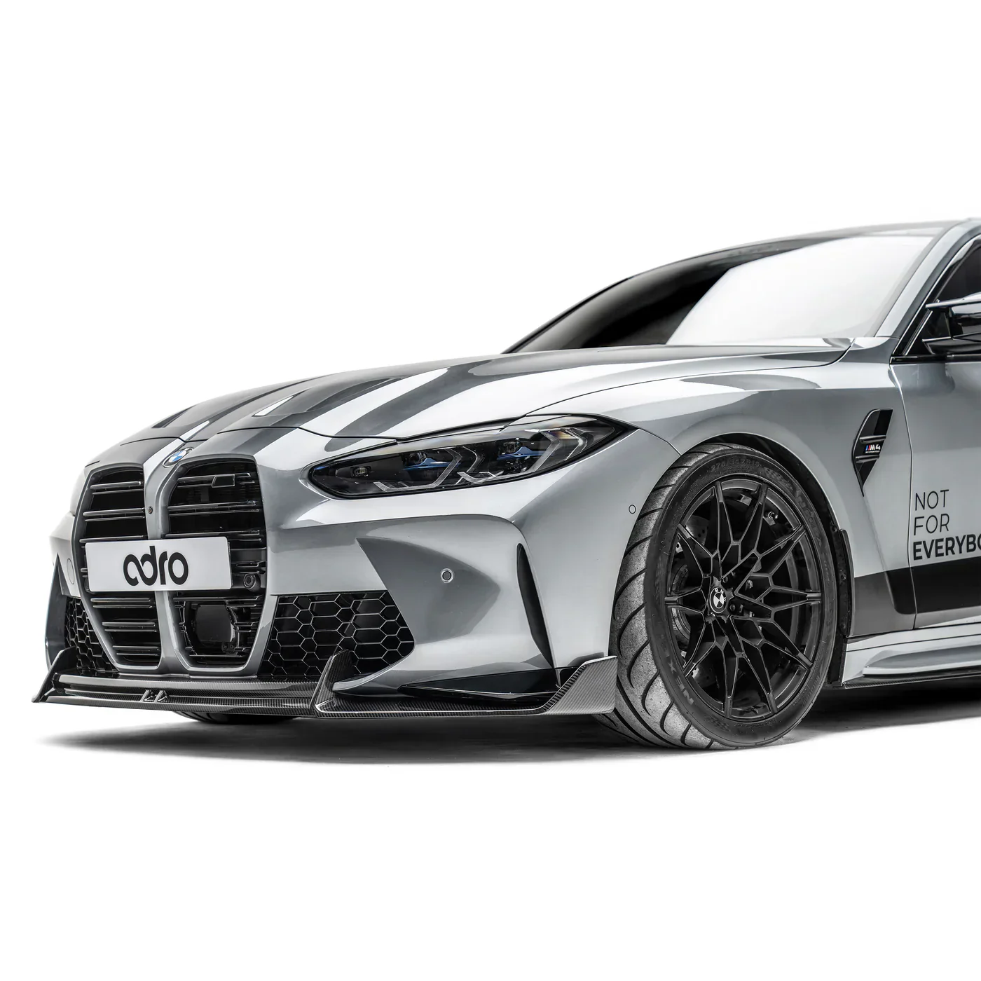 BMW G8X M3/M4 PREPREG CARBON FIBER FRONT LIP (STOCK BUMPER) - Image 4