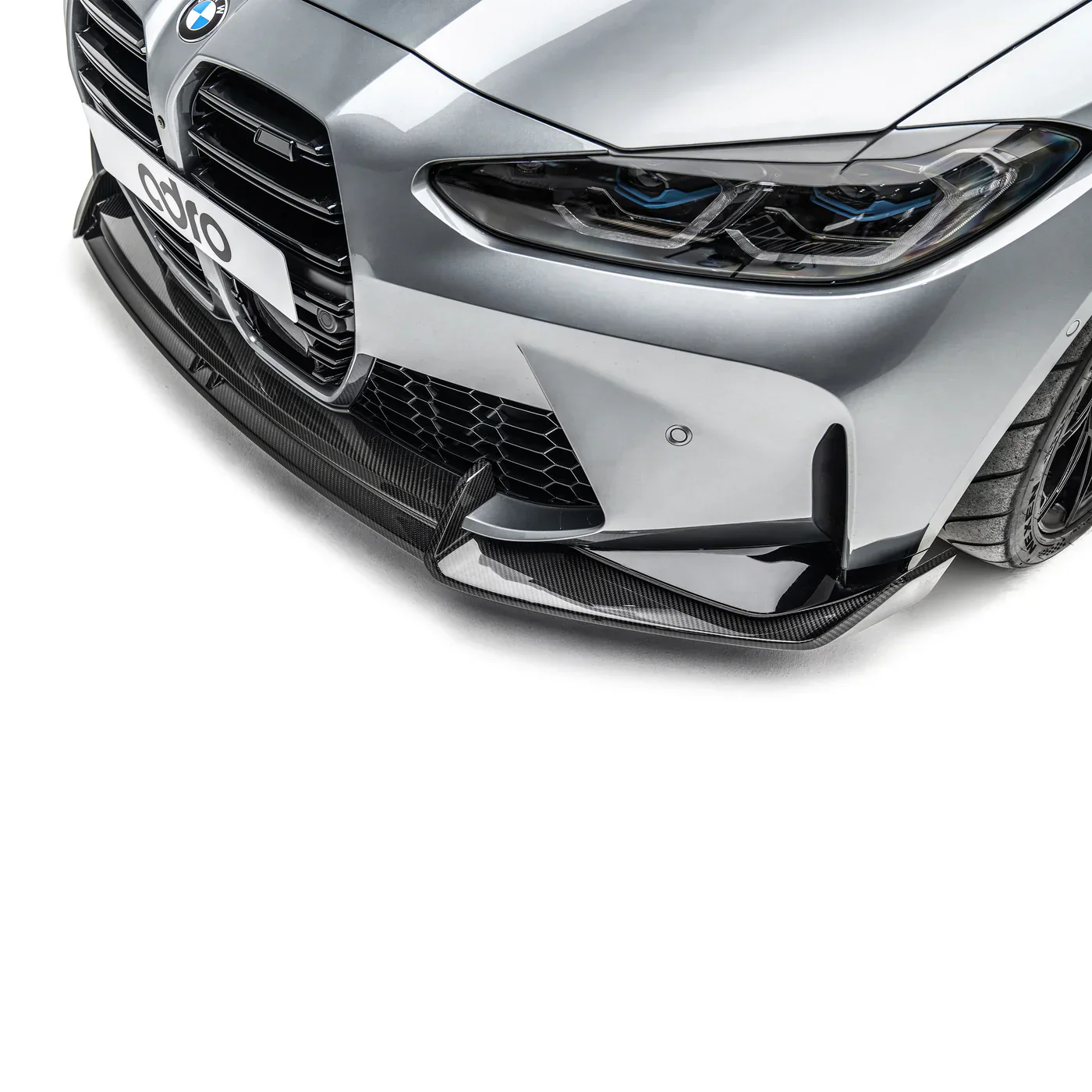 BMW G8X M3/M4 PREPREG CARBON FIBER FRONT LIP (STOCK BUMPER) - Image 5