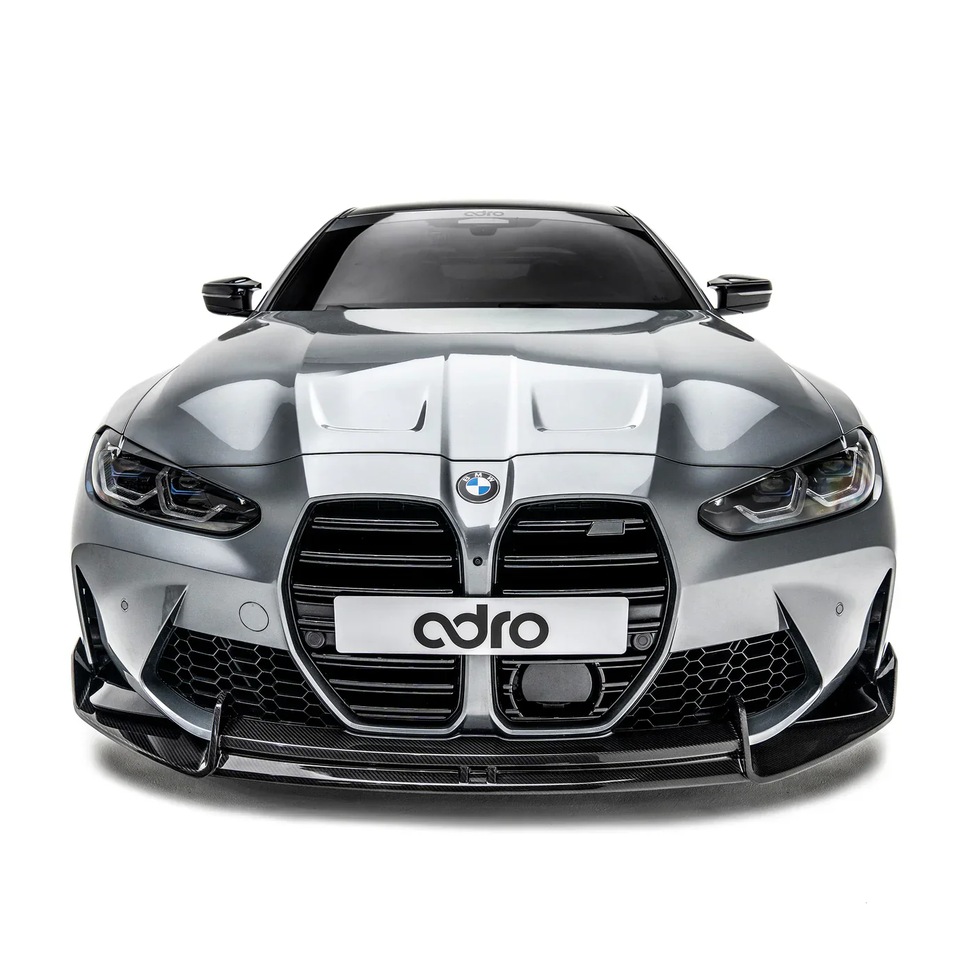 BMW G8X M3/M4 PREPREG CARBON FIBER FRONT LIP (STOCK BUMPER) - Image 6
