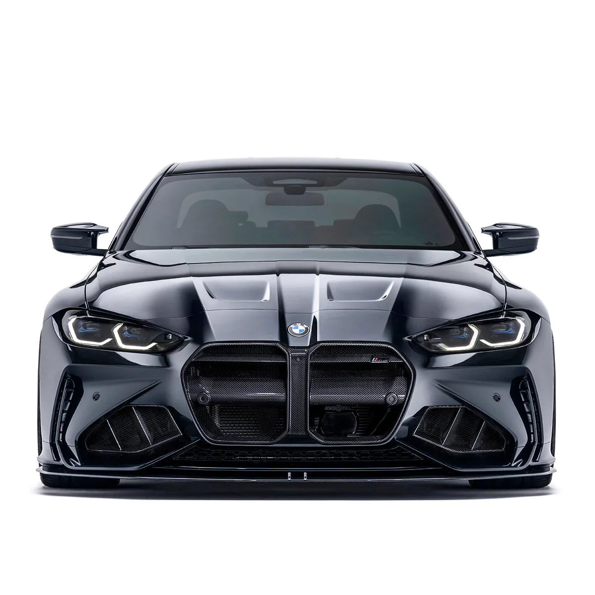 BMW G8X M3/M4 PREPREG GRILLE + DUCT VENTS SET (ADRO BUMPER V1) - Image 2
