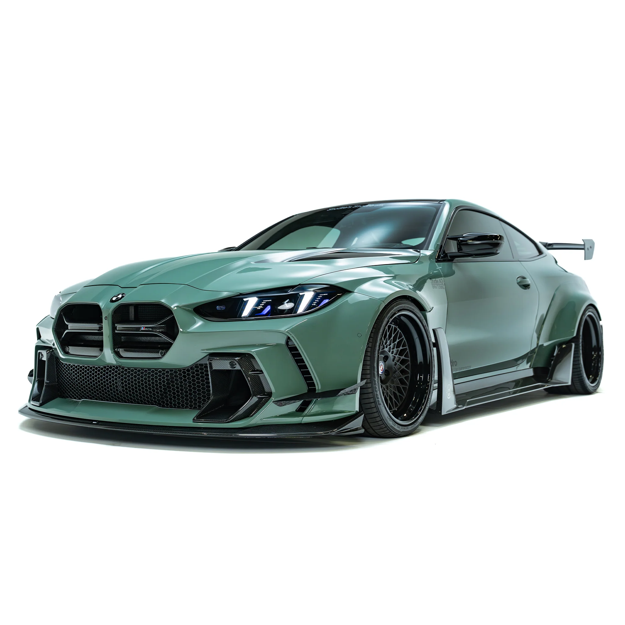 BMW G8X M3/M4 PREPREG GRILLES (ADRO BUMPER V2) - Image 5