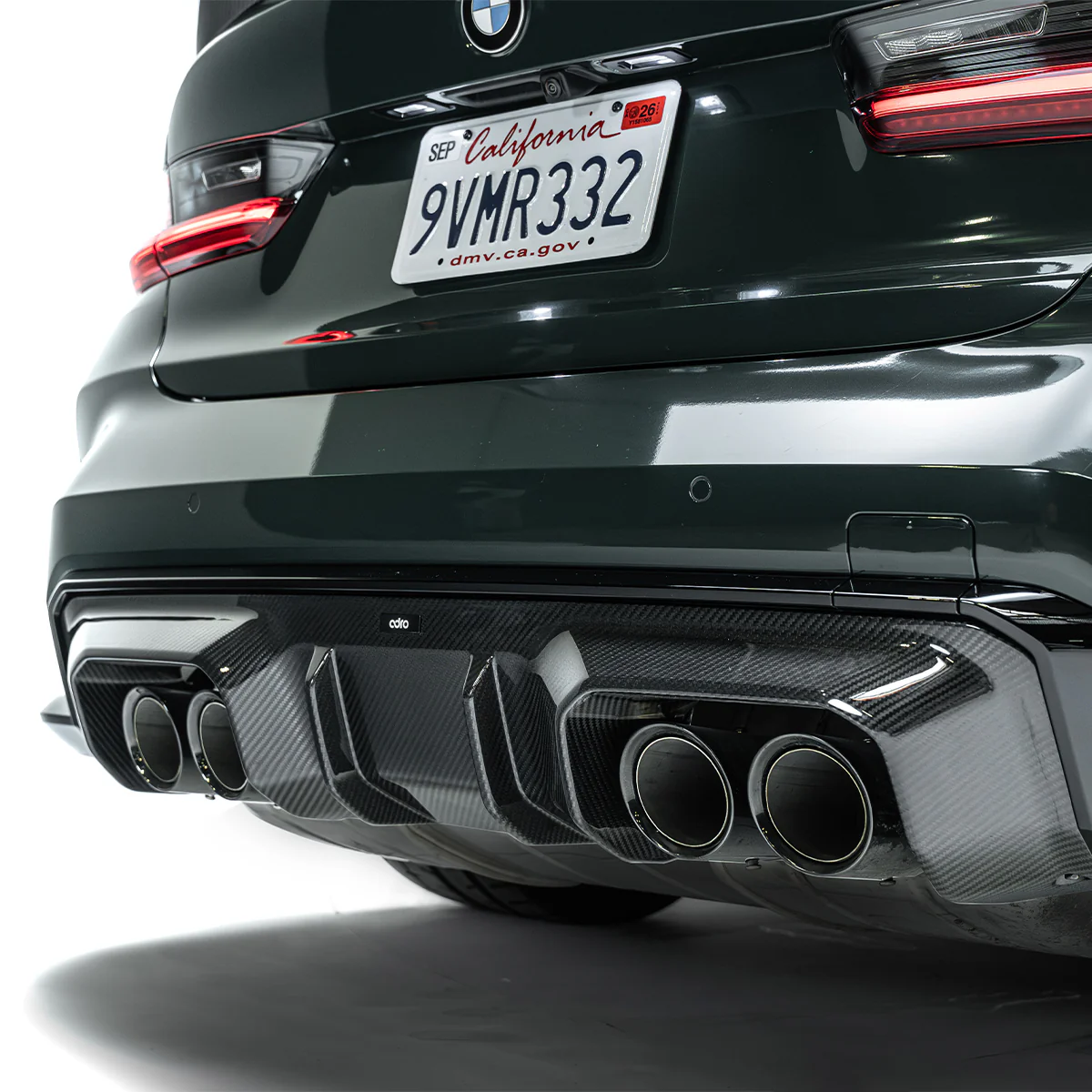 BMW G8X M3/M4 PREPREG REAR DIFFUSER V2 - Image 3