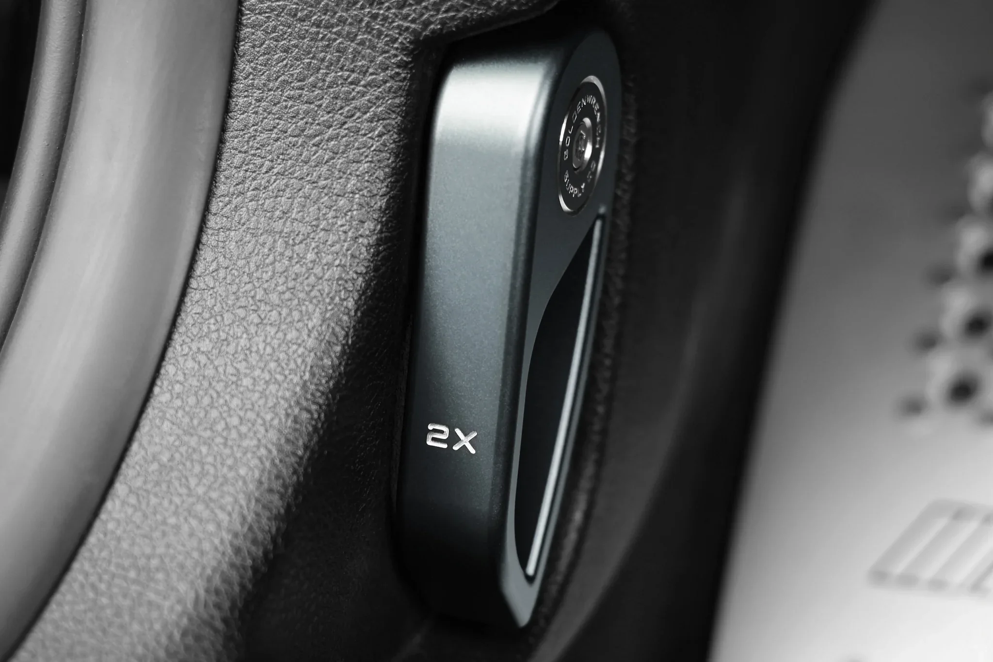BMW M CAR F SERIES BLACKLINE PERFORMANCE HOOD LATCH HANDLE (LHD) - Image 2