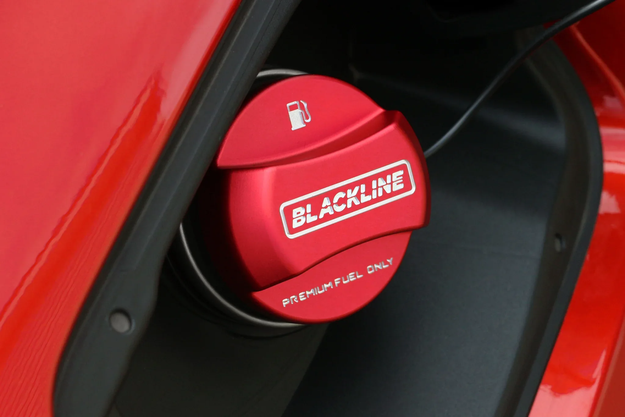 BMW M CAR SERIES BLACKLINE PERFORMANCE FUEL CAP COVER (2010+) - Image 7