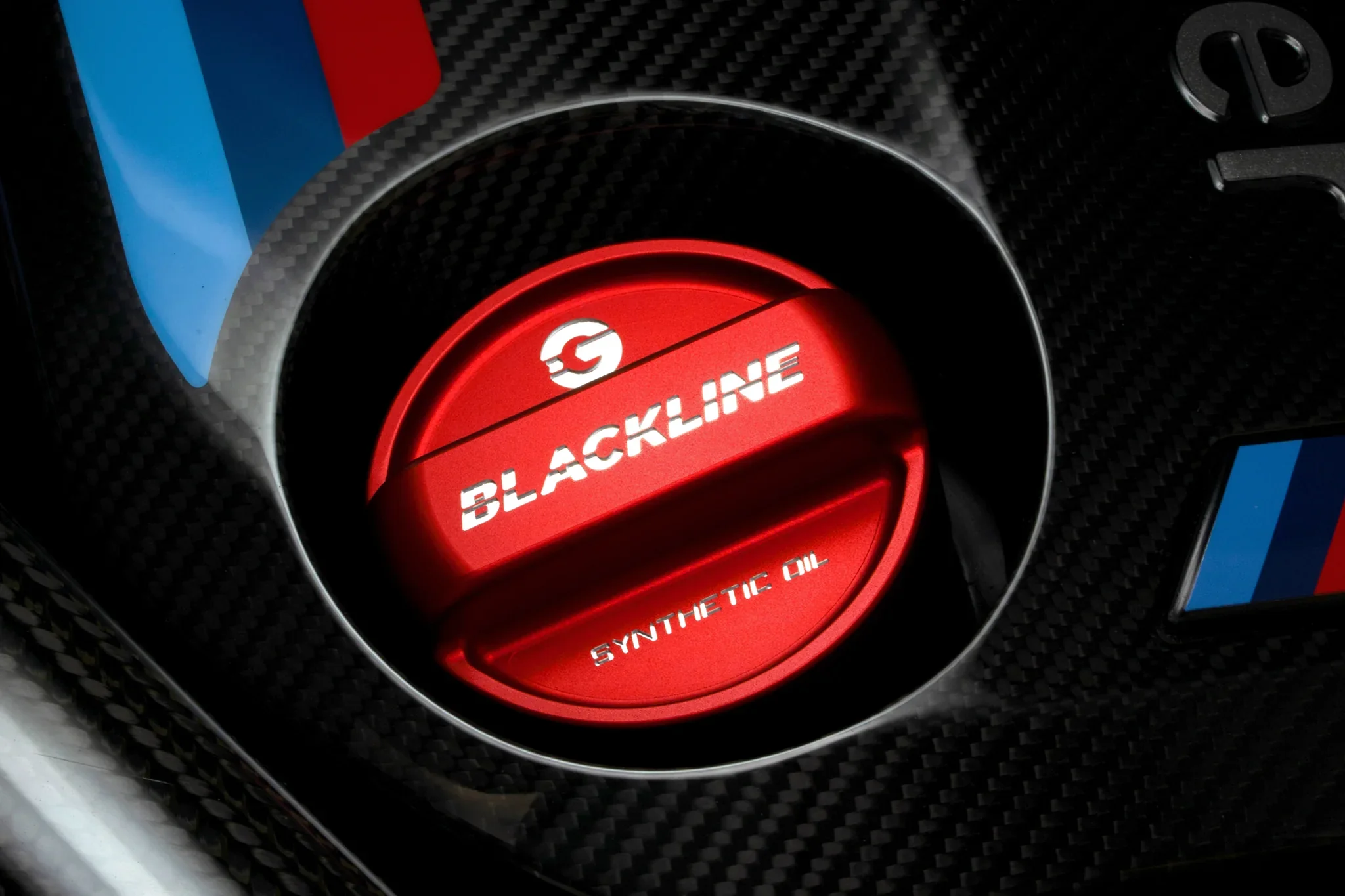 BMW M CAR SERIES BLACKLINE PERFORMANCE OIL CAP COVER - Image 8