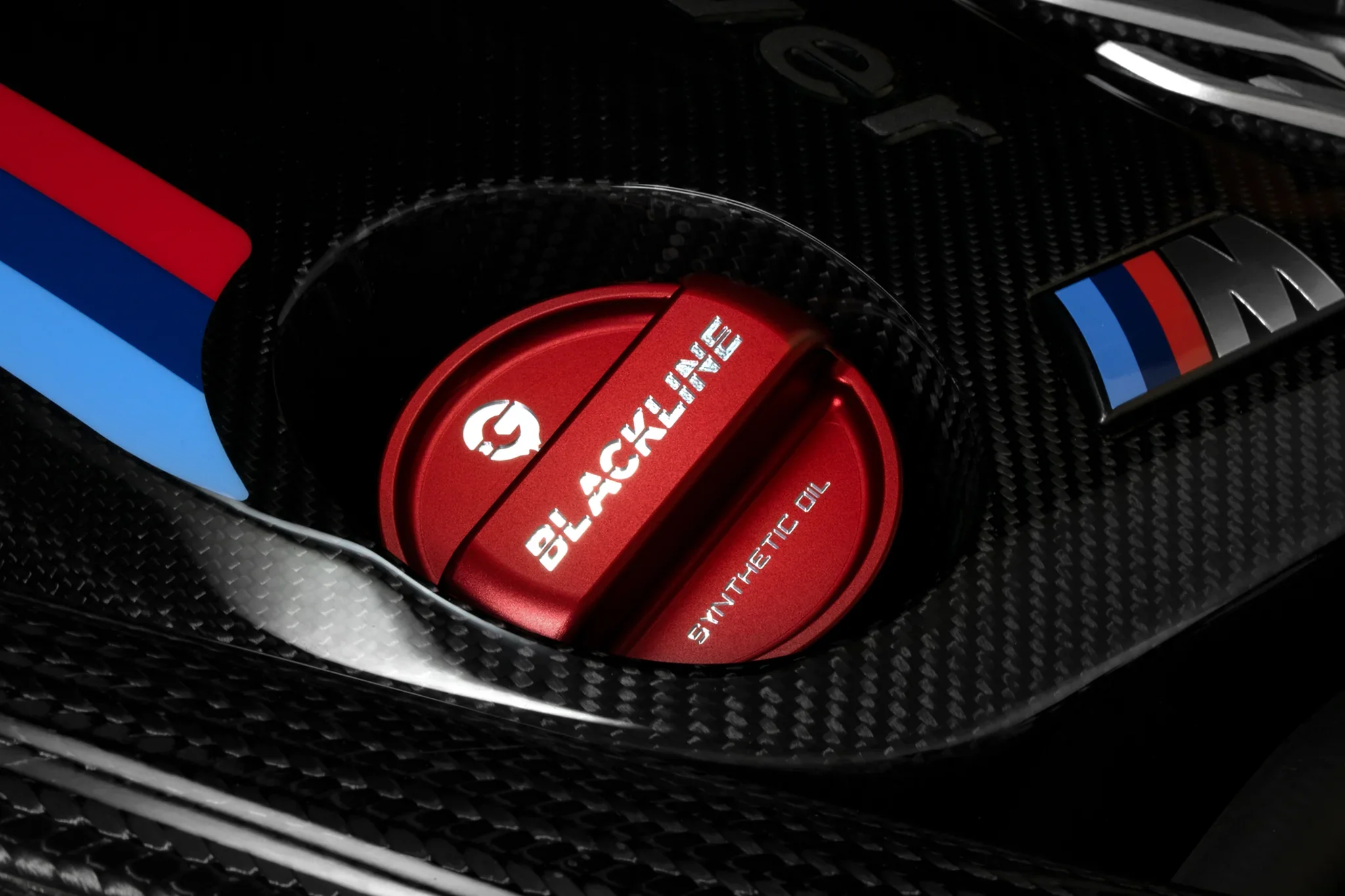 BMW M CAR SERIES BLACKLINE PERFORMANCE OIL CAP COVER - Image 9
