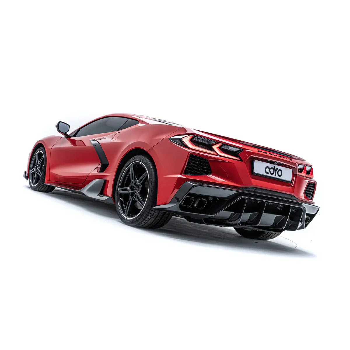 CHEVROLET CORVETTE C8 PREPREG REAR DIFFUSER - Image 3