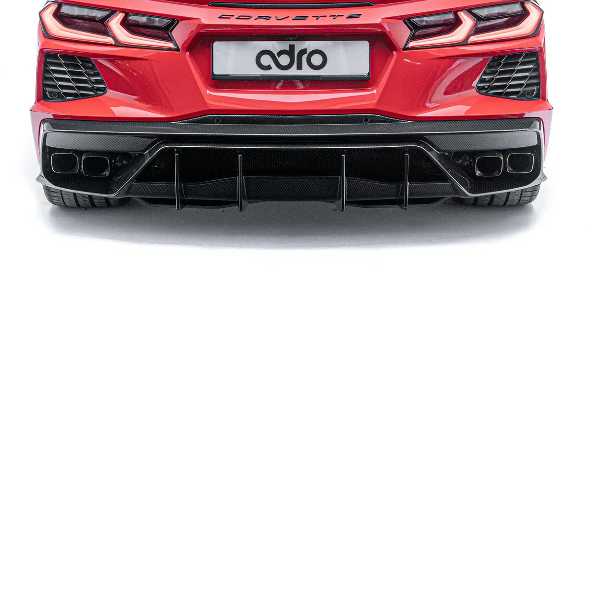 CHEVROLET CORVETTE C8 PREPREG REAR DIFFUSER - Image 5