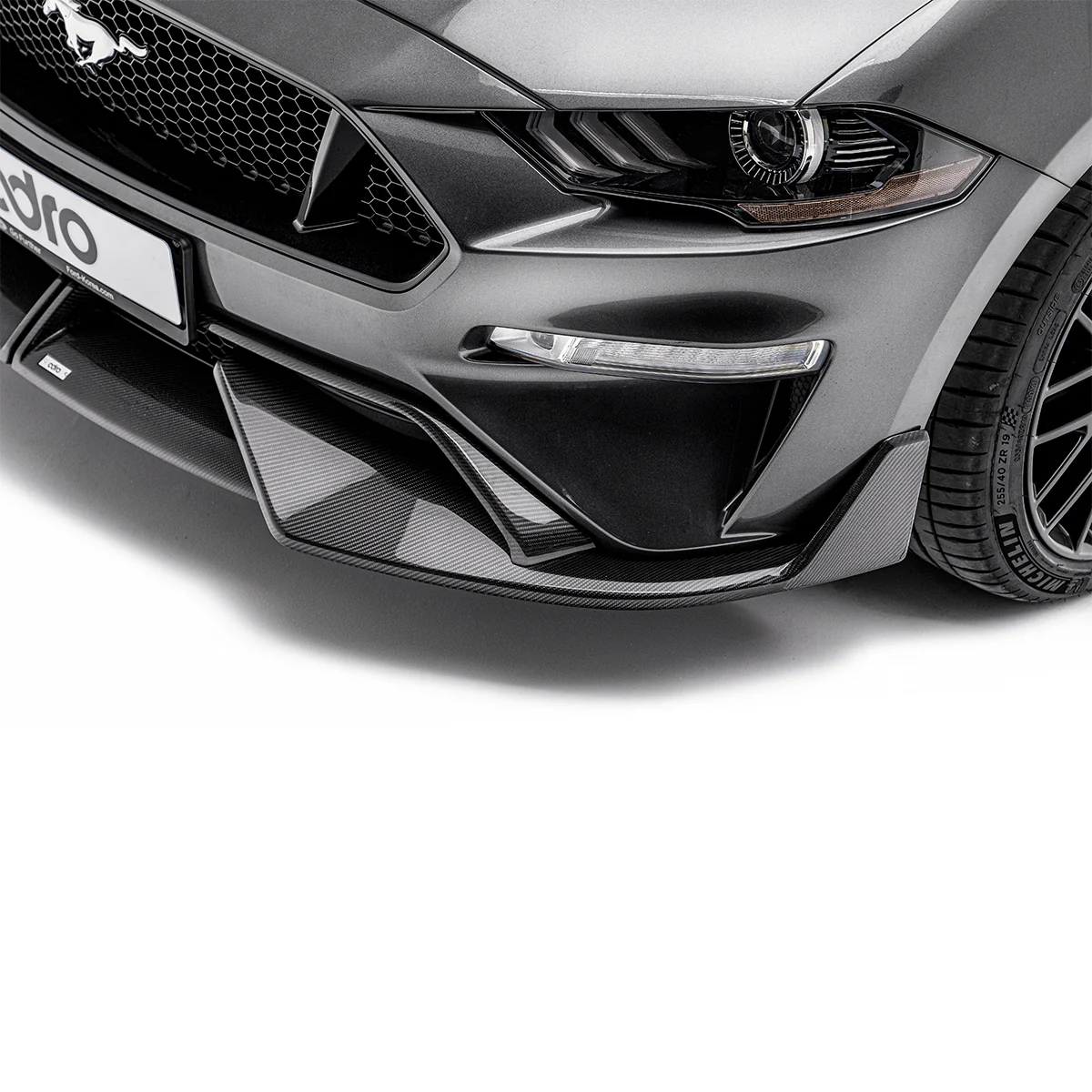 FORD MUSTANG CARBON FIBER UPPER + LOWER LIP SET - Image 7