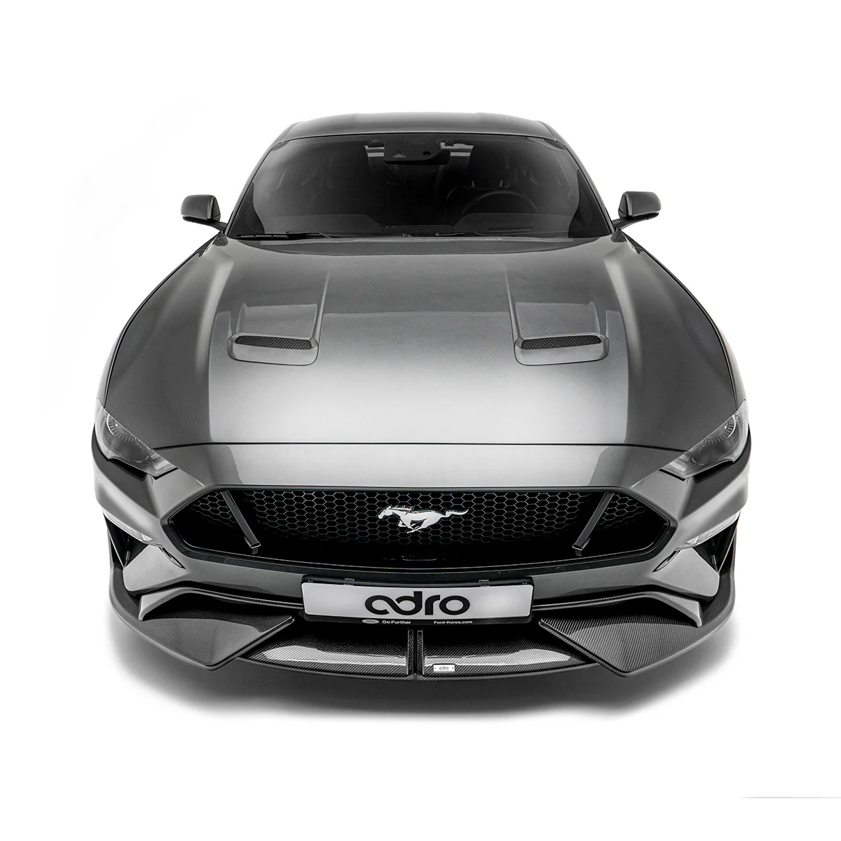 FORD MUSTANG CARBON FIBER UPPER + LOWER LIP SET - Image 8