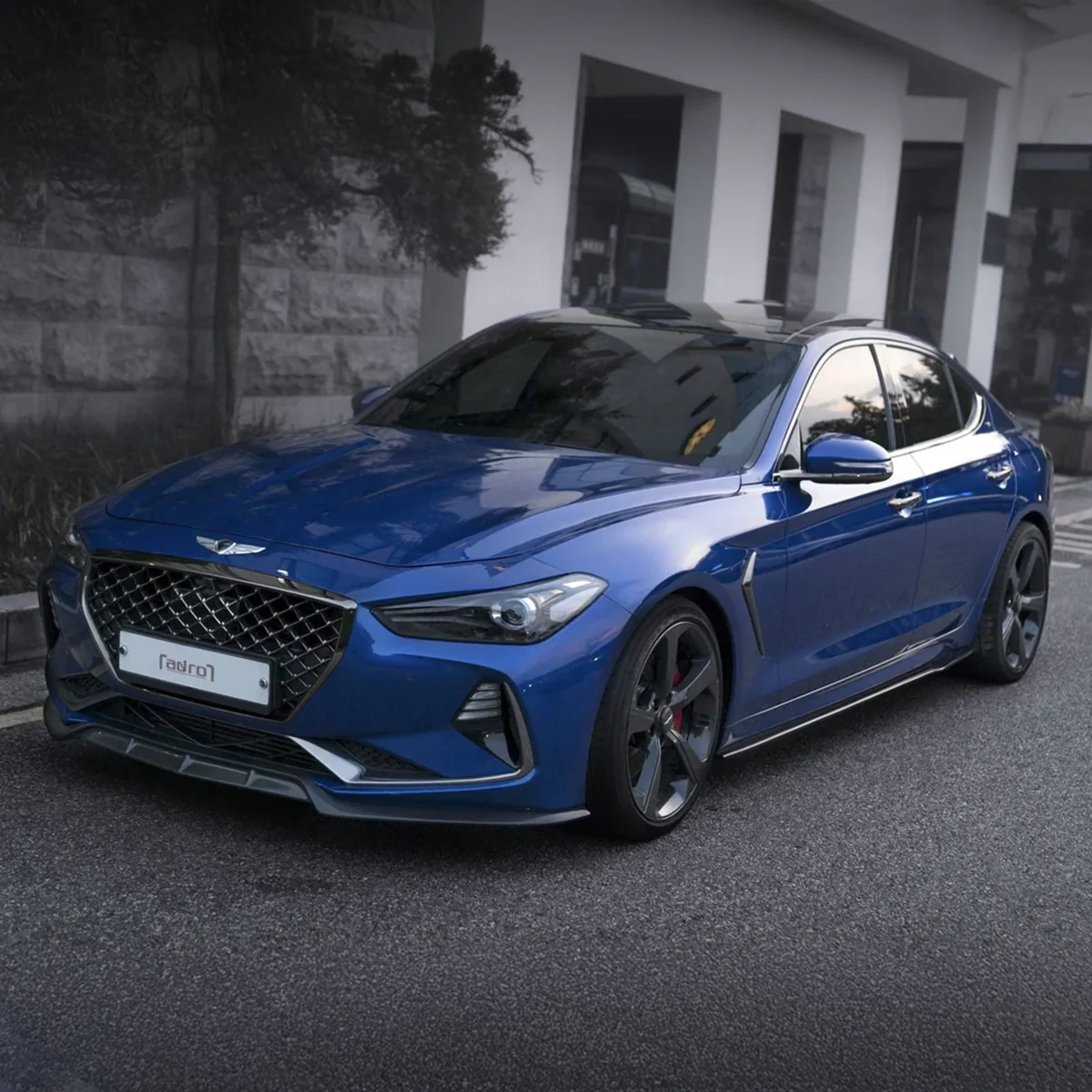 GENESIS G70 CARBON FIBER FRONT LIP V2 - Image 2