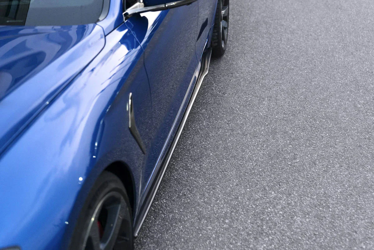 GENESIS G70 CARBON FIBER SIDE SKIRTS V2 - Image 3