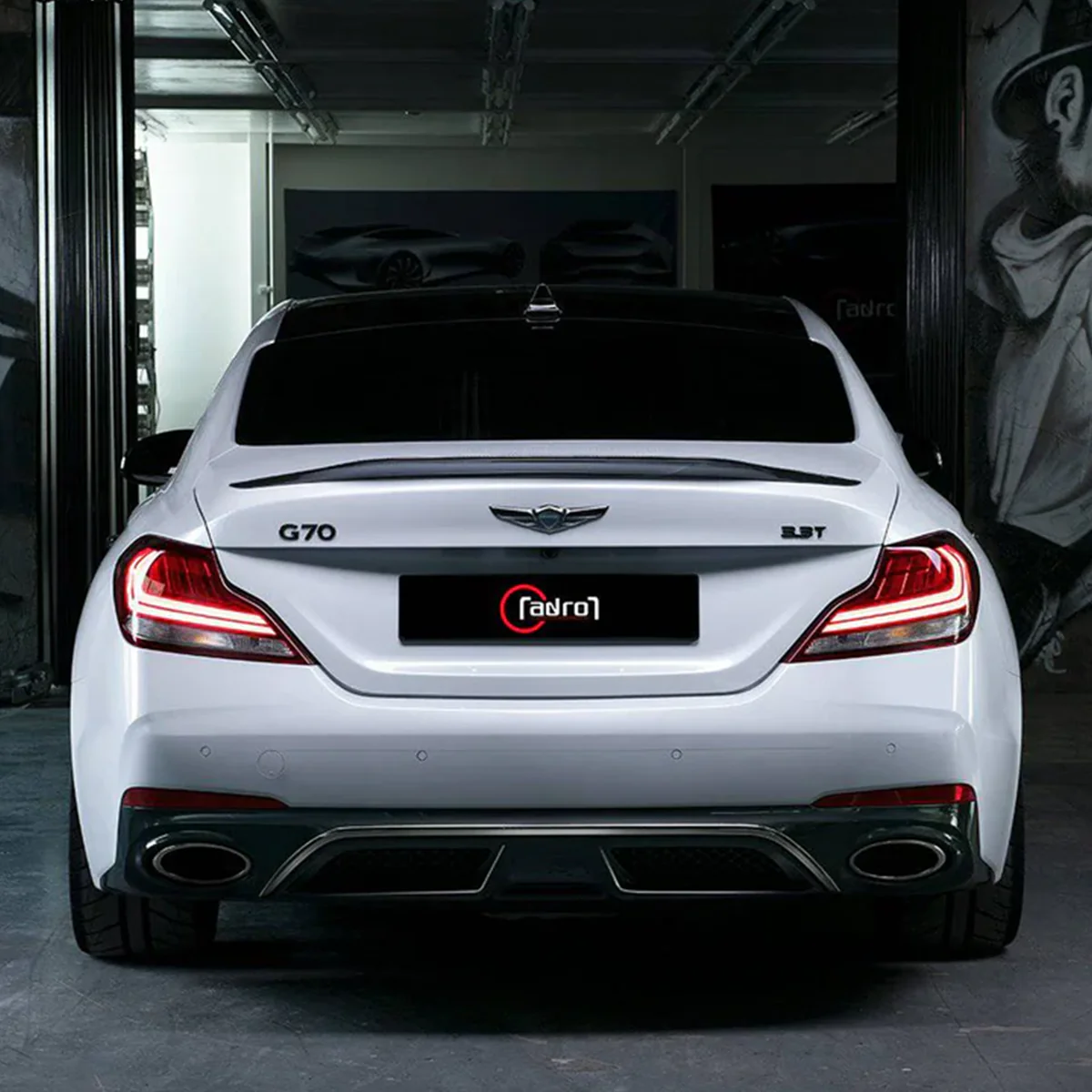 GENESIS G70 CARBON FIBER SPOILER V1 - Image 2