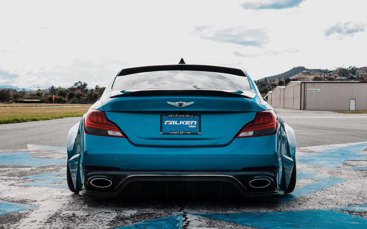 GENESIS G70 CARBON FIBER SPOILER V1 - Image 6
