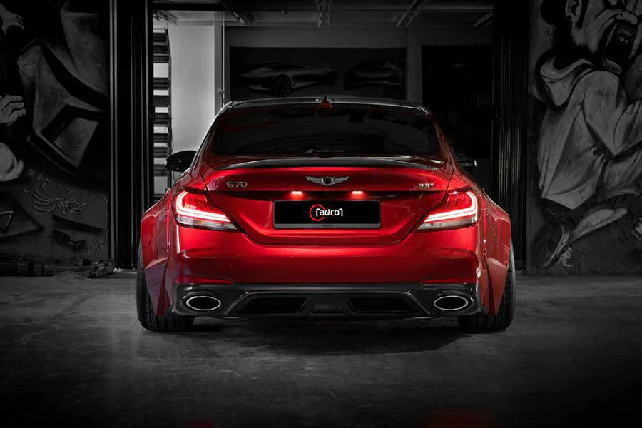 GENESIS G70 CARBON FIBER SPOILER V1 - Image 9