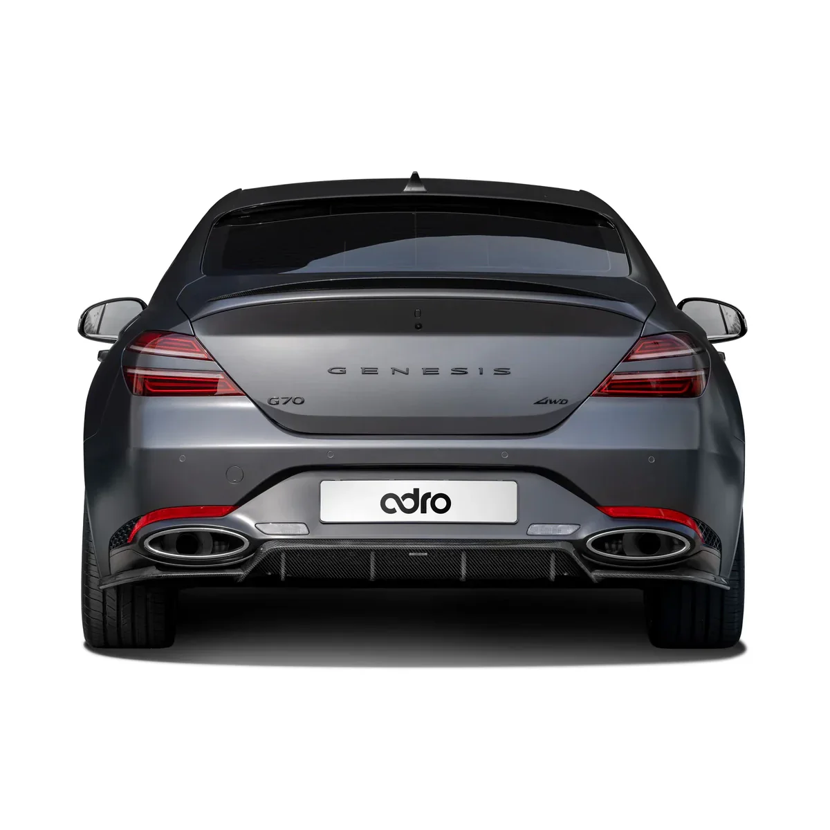 GENESIS G70 FL CARBON FIBER REAR DIFFUSER - Image 2