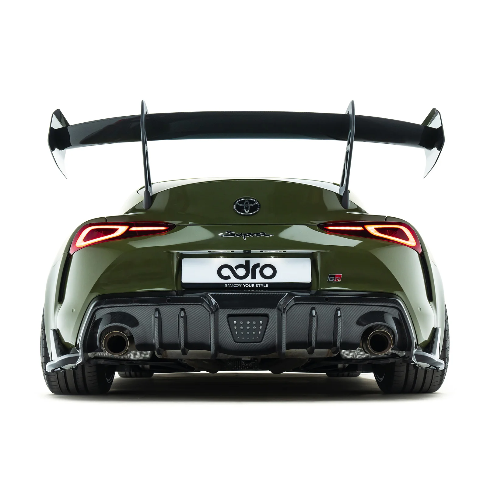 TOYOTA GR SUPRA AT-P1 REVERSE SWAN NECK WING - Image 4