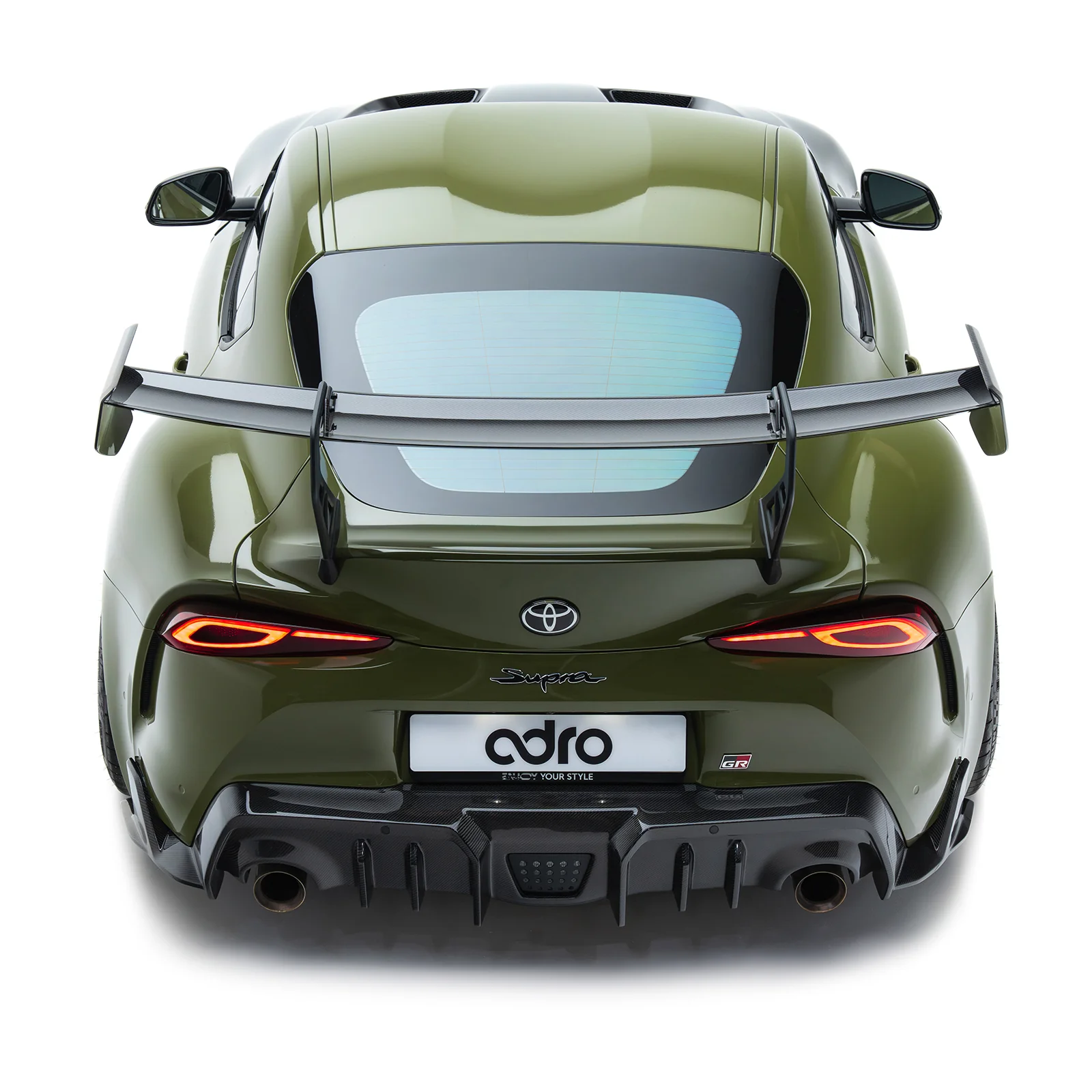 TOYOTA GR SUPRA AT-P1 REVERSE SWAN NECK WING - Image 8