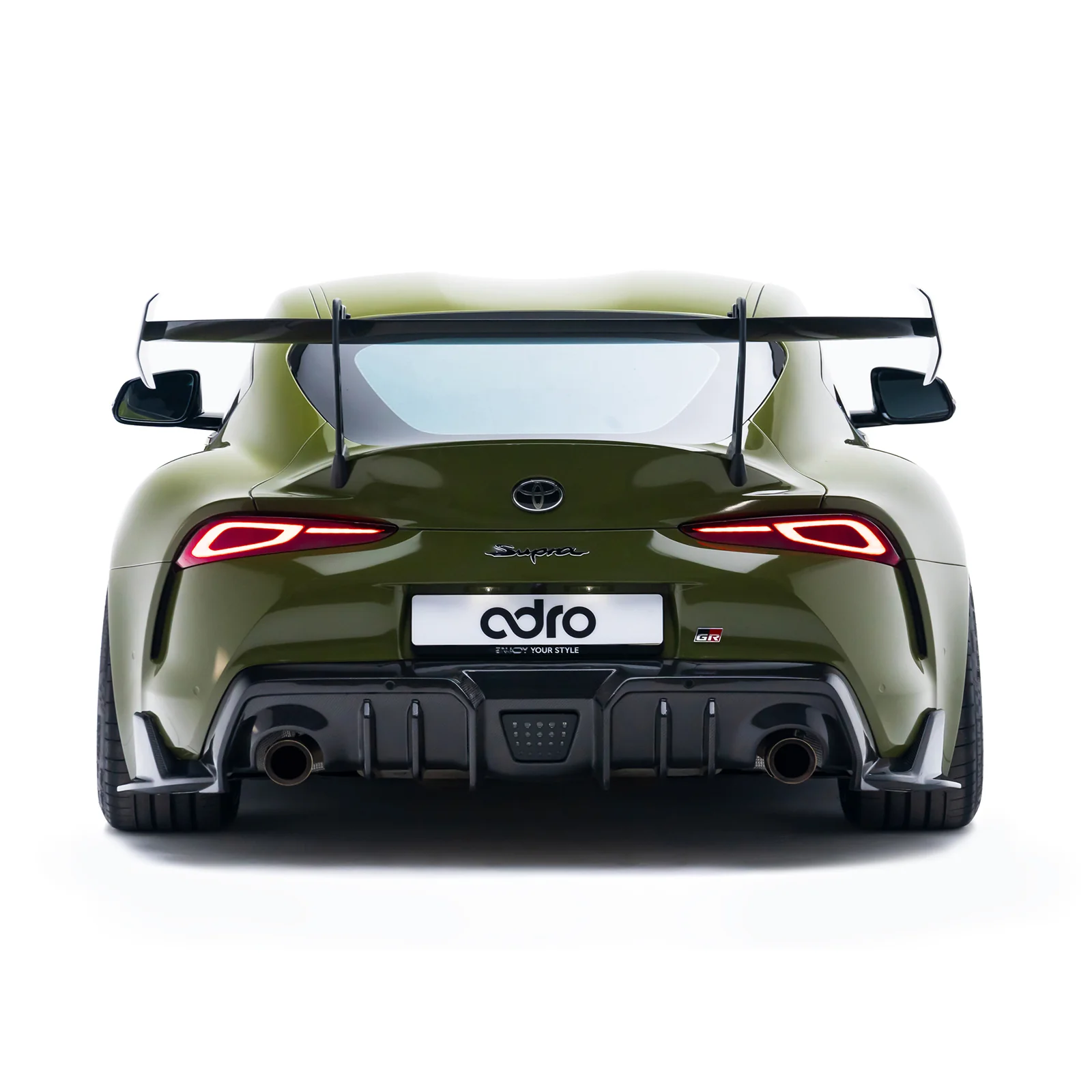 TOYOTA GR SUPRA AT-P1 REVERSE SWAN NECK WING - Image 9