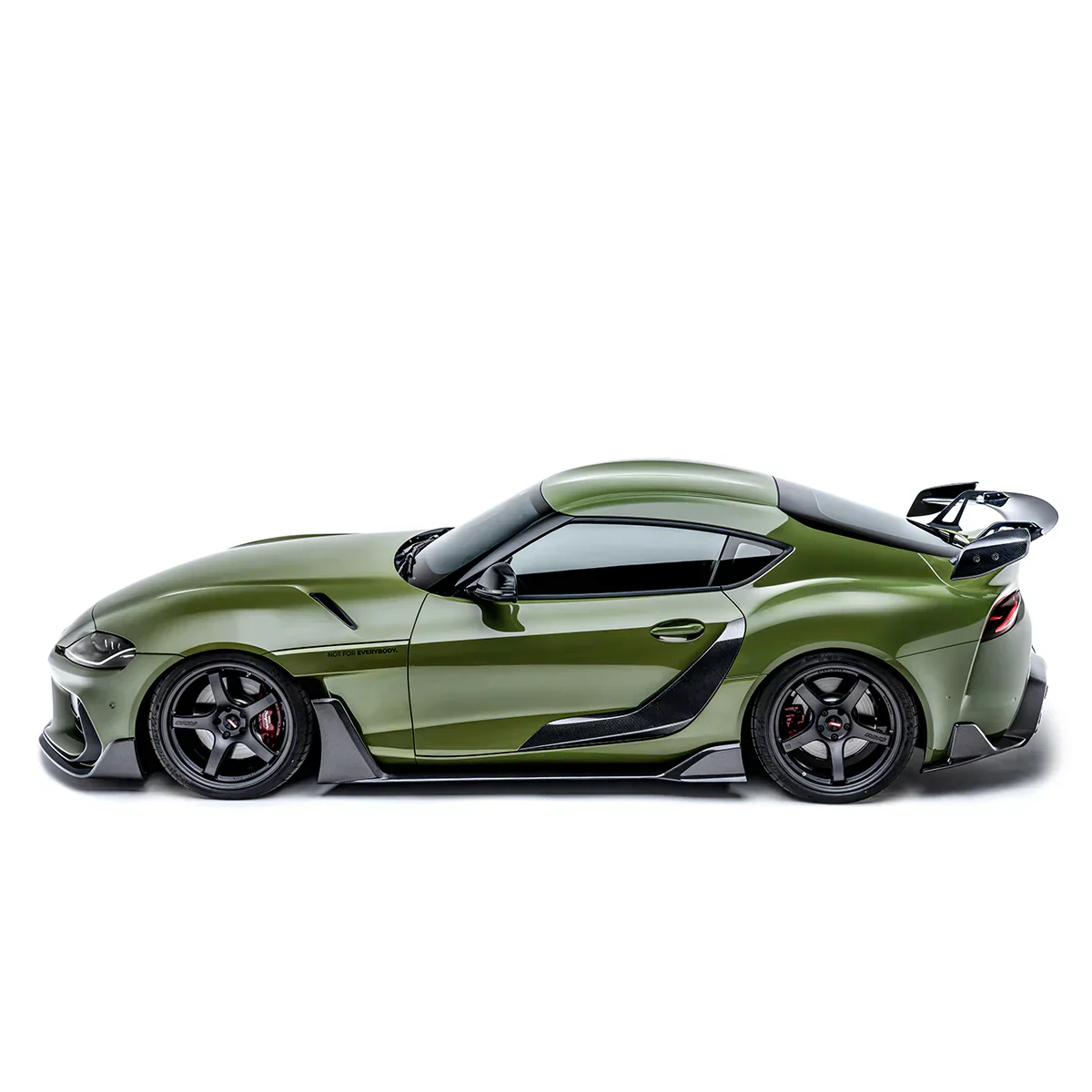 TOYOTA GR SUPRA CARBON FIBER DOOR GARNISHES - Image 4