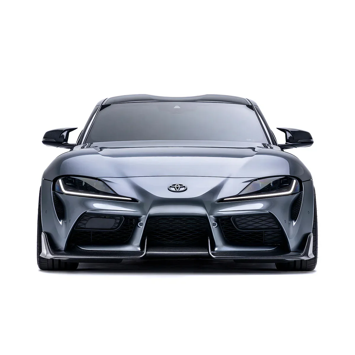 TOYOTA GR SUPRA CARBON FIBER FRONT LIP (STOCK BUMPER) - Image 2