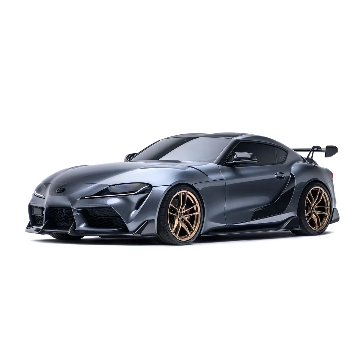 TOYOTA GR SUPRA CARBON FIBER FRONT LIP (STOCK BUMPER) - Image 3