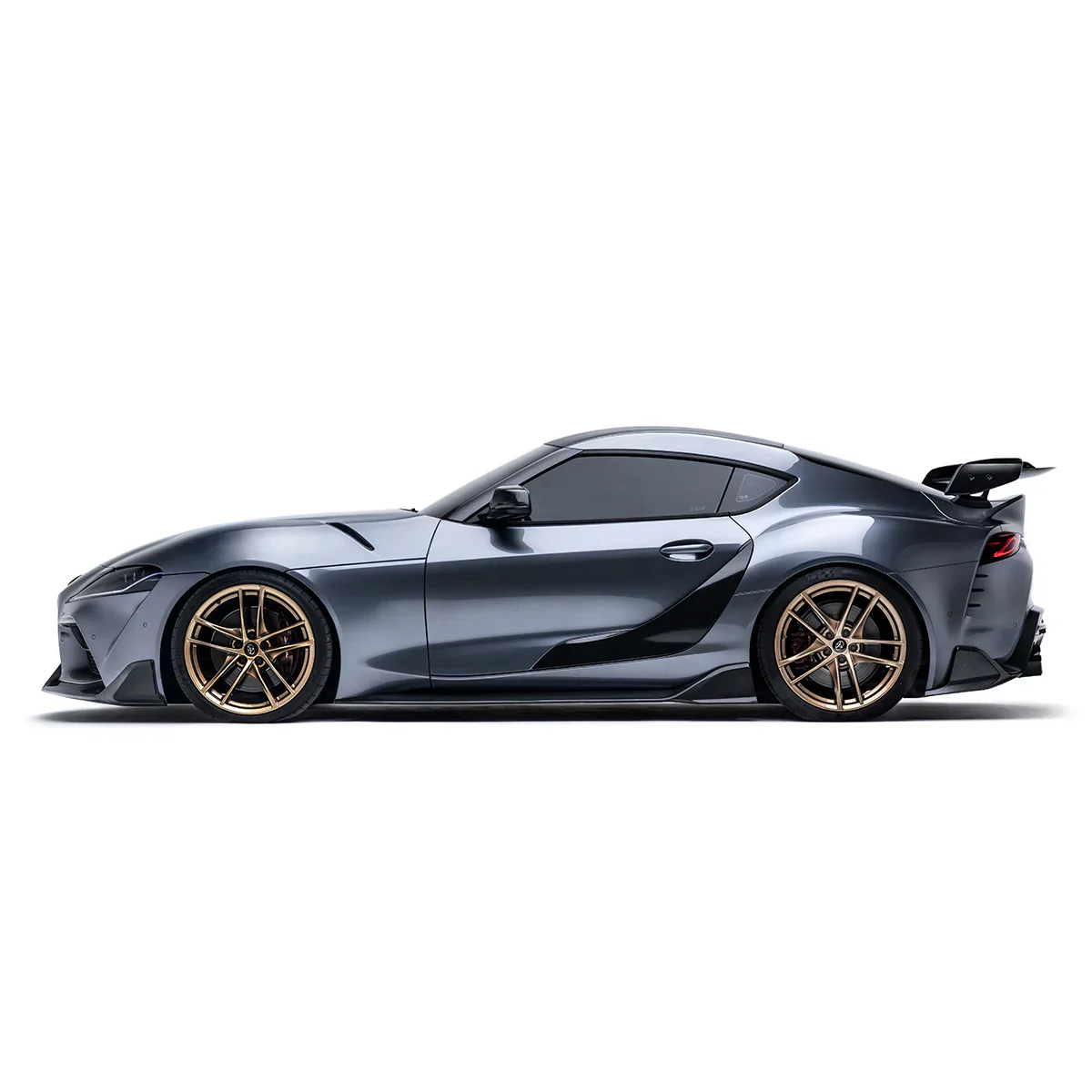 TOYOTA GR SUPRA CARBON FIBER FRONT LIP (STOCK BUMPER) - Image 4