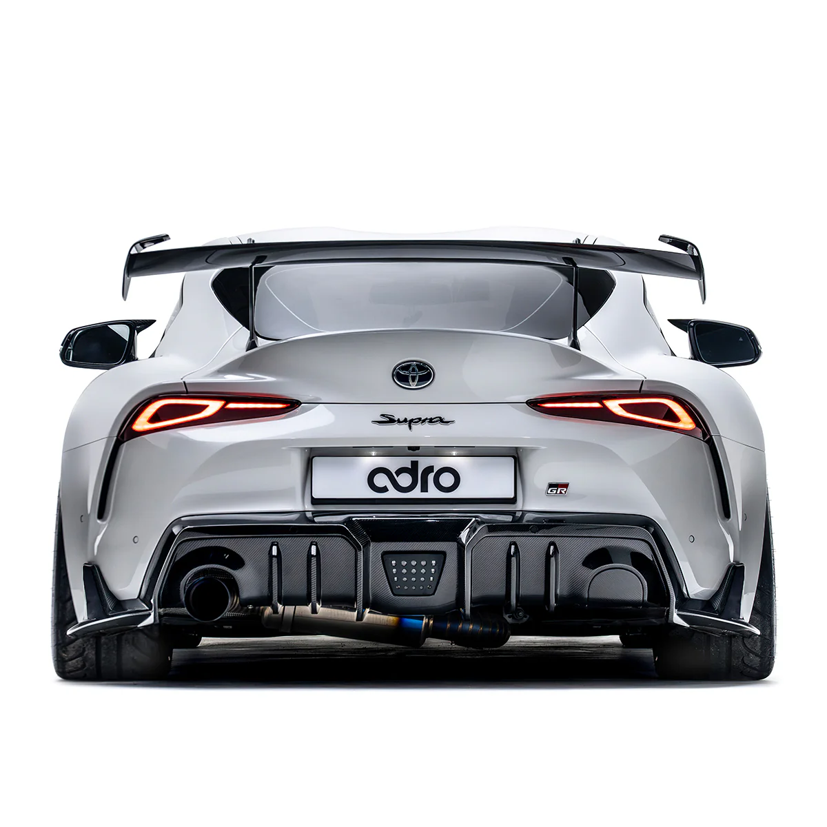 TOYOTA GR SUPRA CARBON FIBER REAR DIFFUSER - Image 2